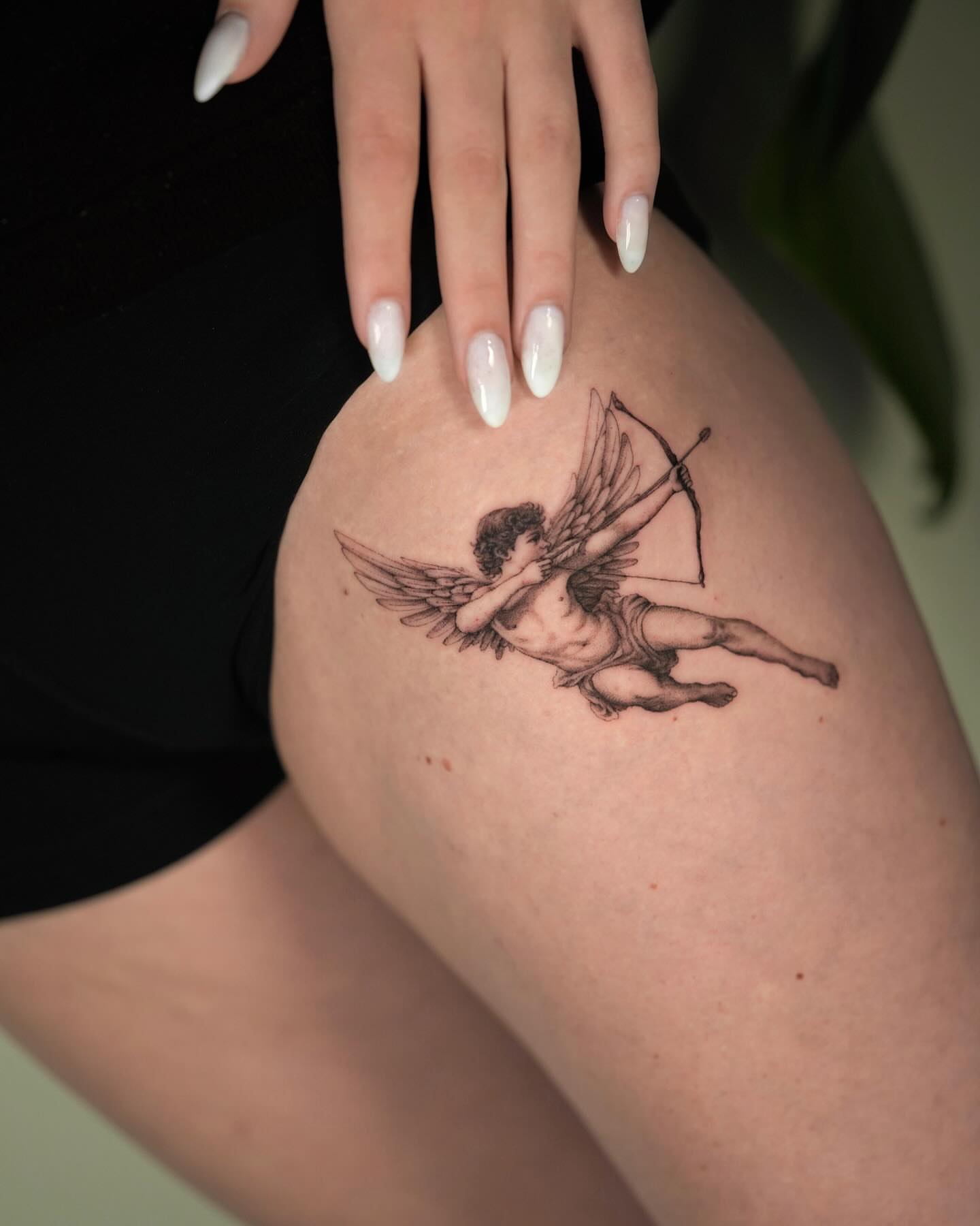 Tattoo by @lolavtattoo — black_and_grey