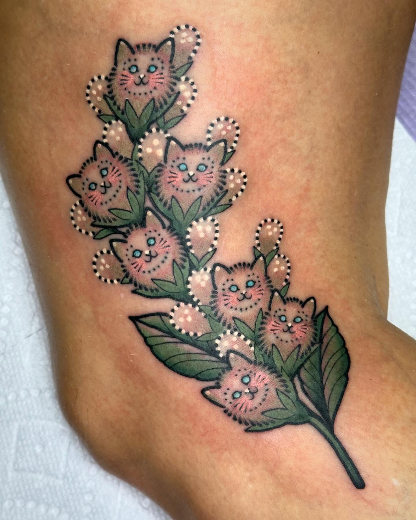Tattoo by @ginnymarietattoos — dotwork