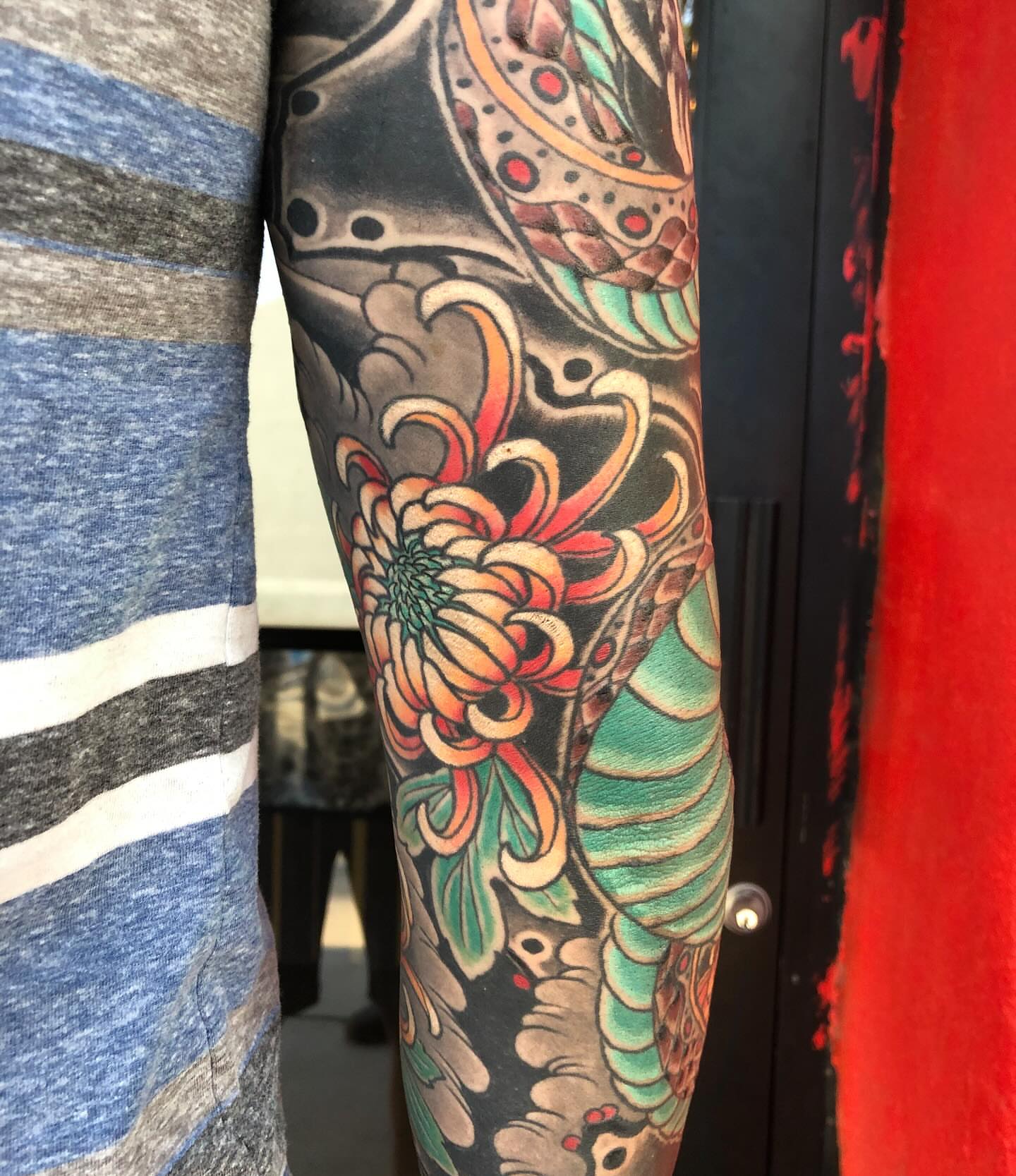 Tattoo by @markpeoplestattoos — japanese_irezumi