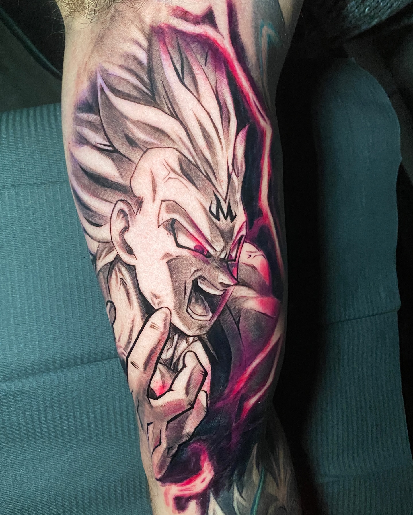 Tattoo by @johnnyc.ink — anime