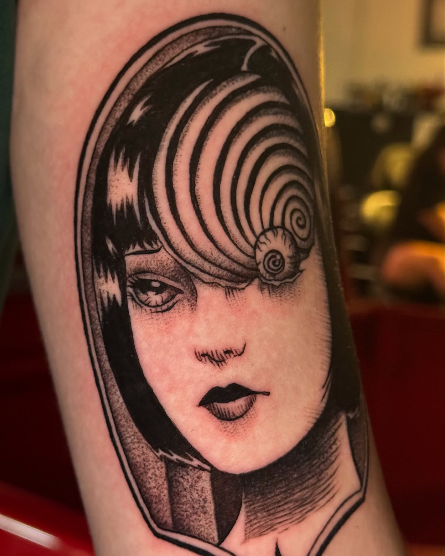 Tattoo by @livingsticker β black_and_grey, realism