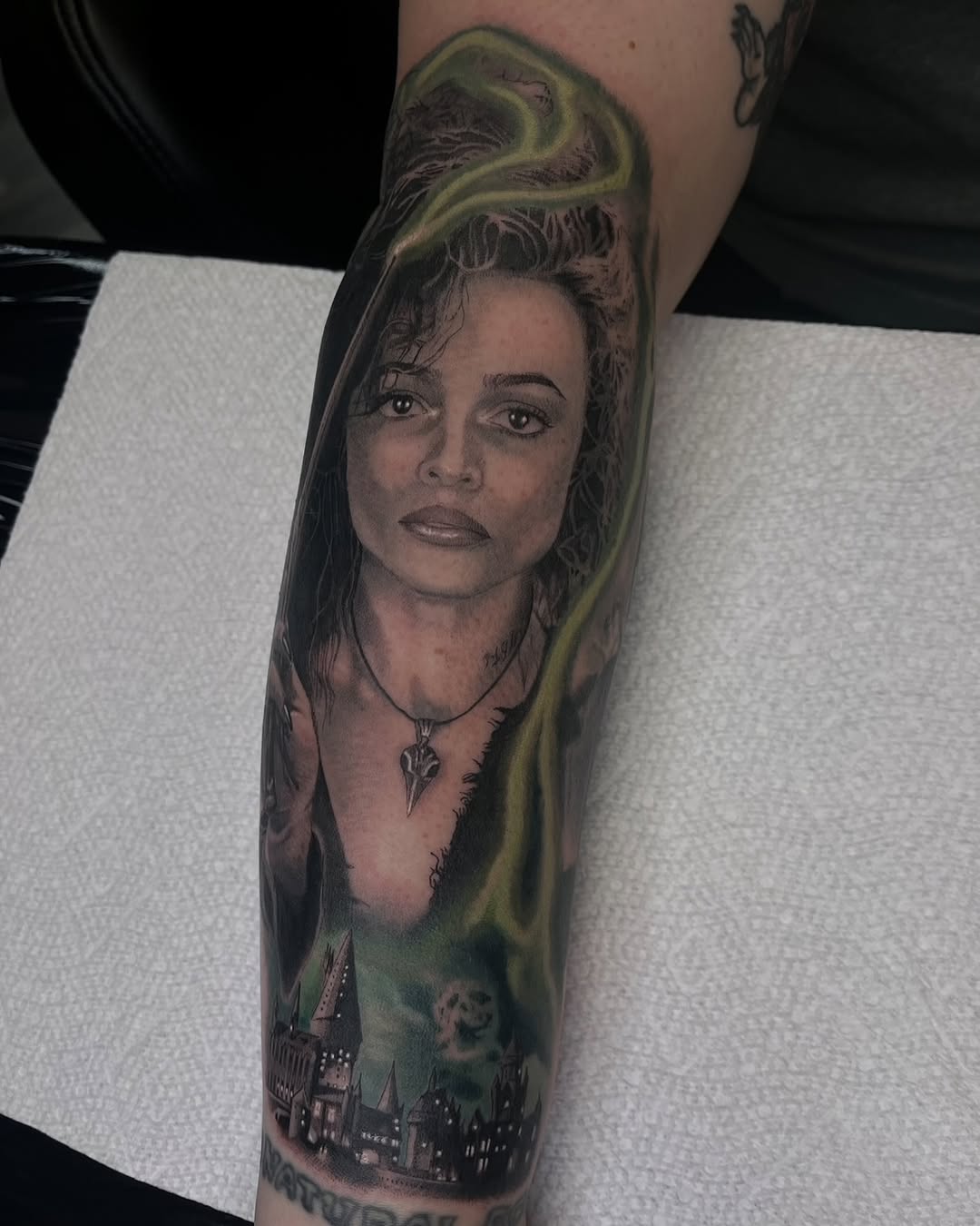 Tattoo by @vicentetattoos — realism, black_and_grey