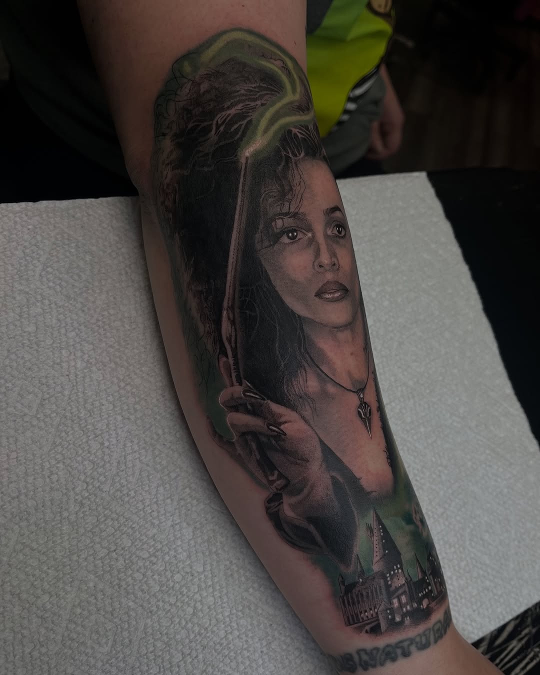 Tattoo by @vicentetattoos — realism, black_and_grey