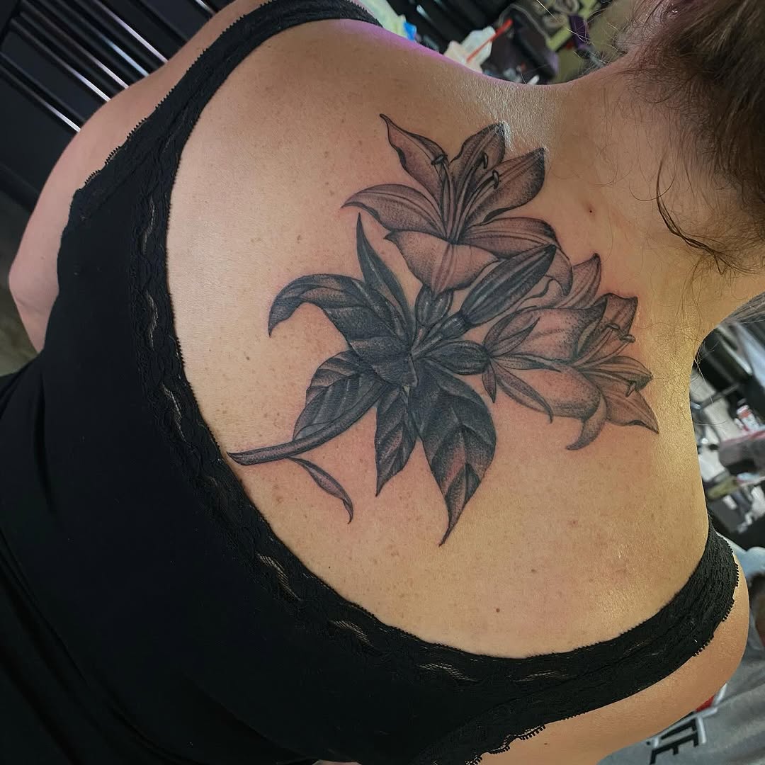 Tattoo by @chaseogletattooer — black_and_grey, realism