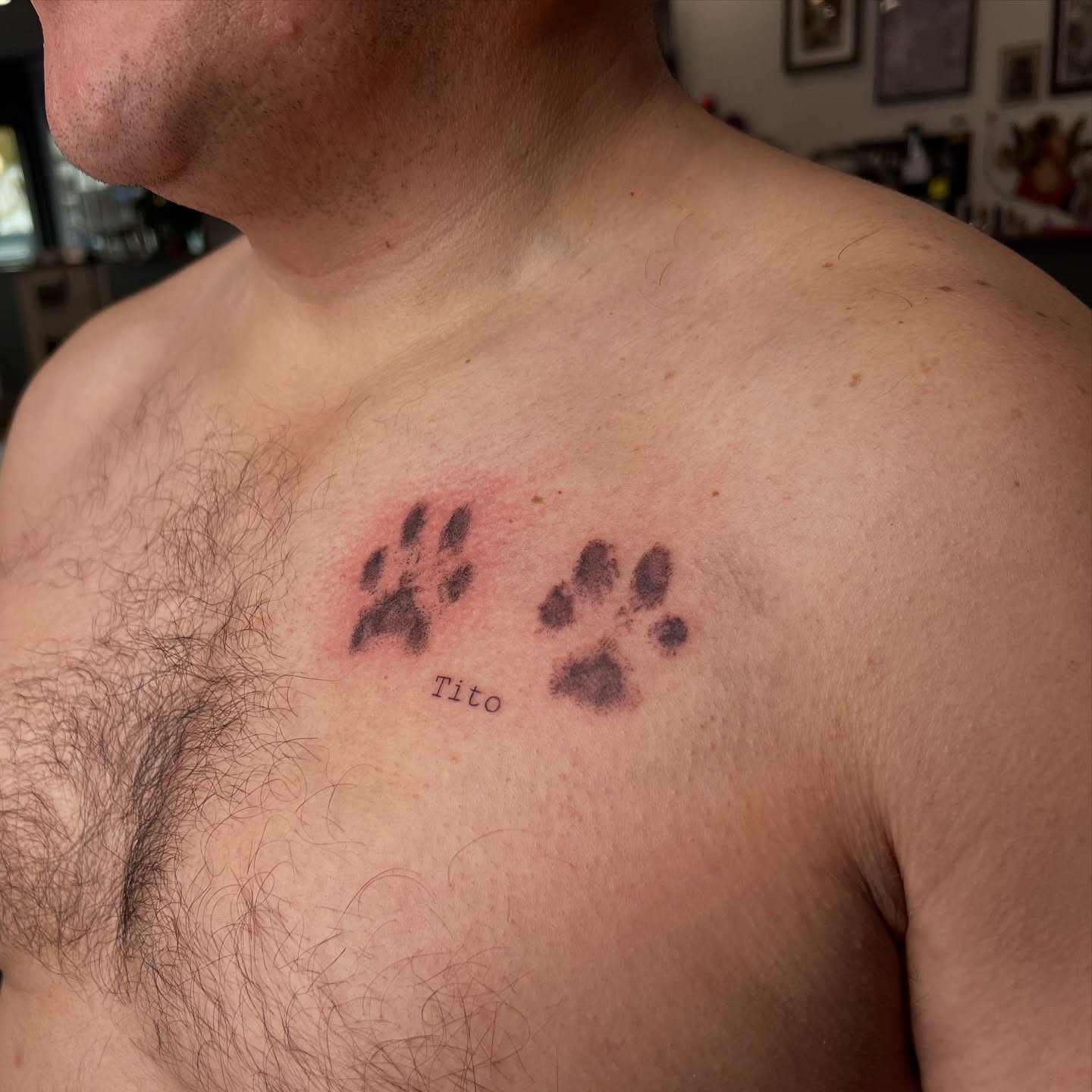 Tattoo by @permanentsticker β dotwork