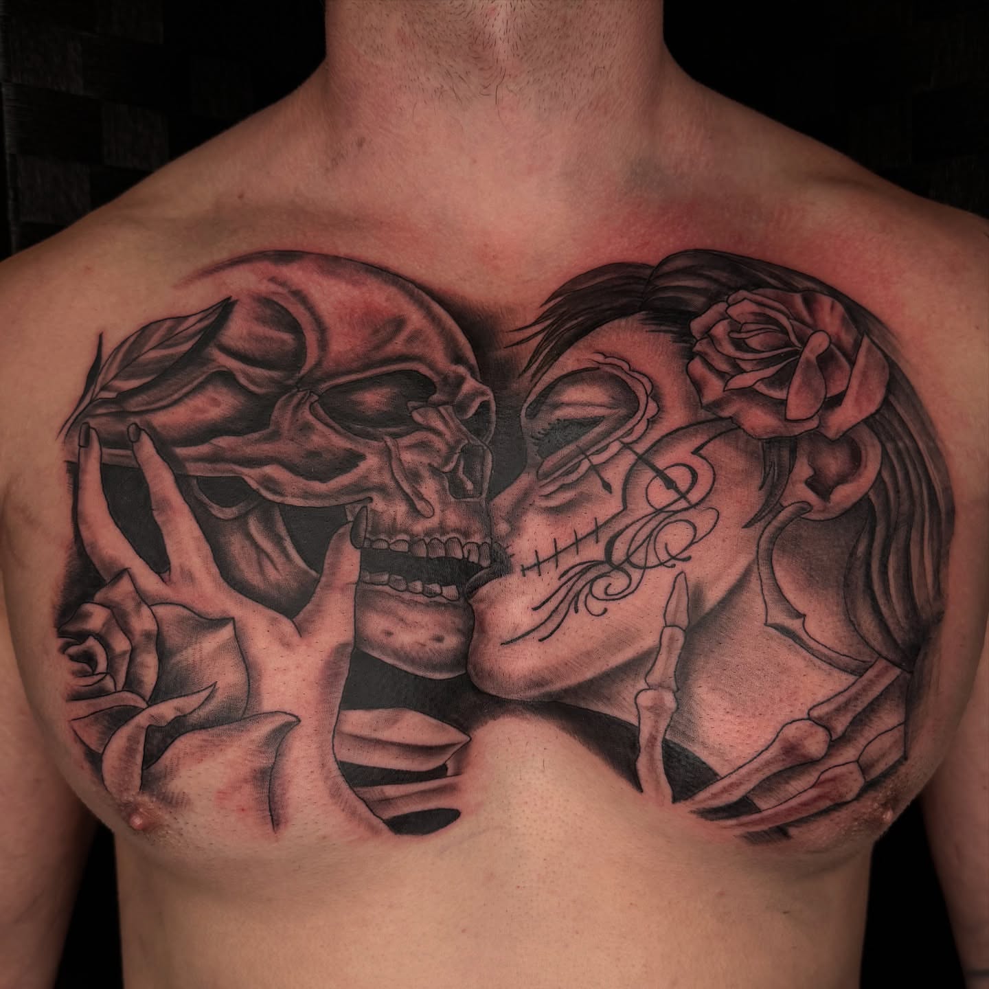 Tattoo by @lostshawntatz — black_and_grey, realism
