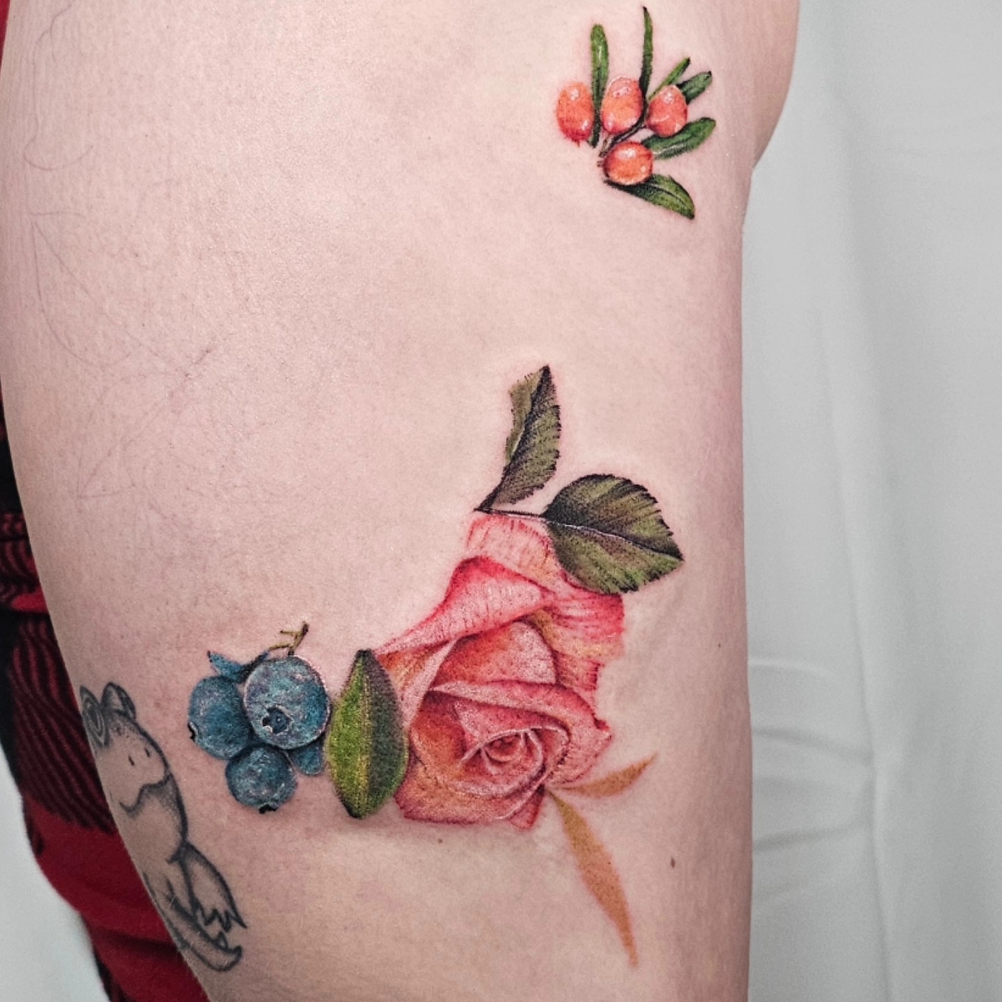 Tattoo by @madelynne_art_ — realism, watercolor