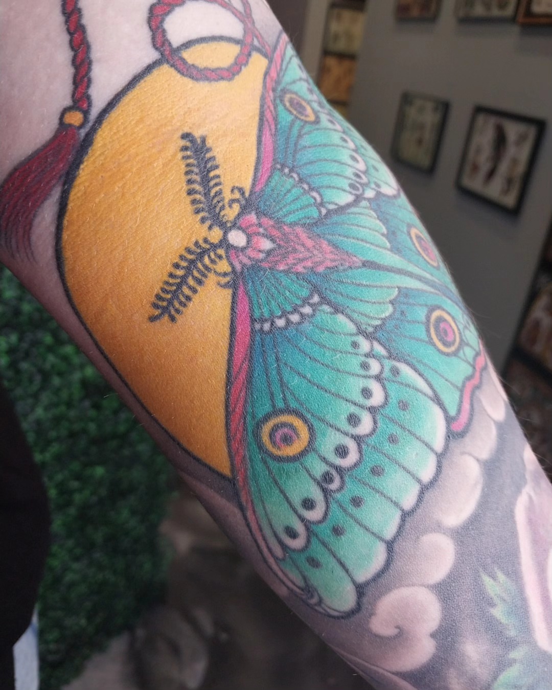 Tattoo by @gavingage_tattoo — dotwork