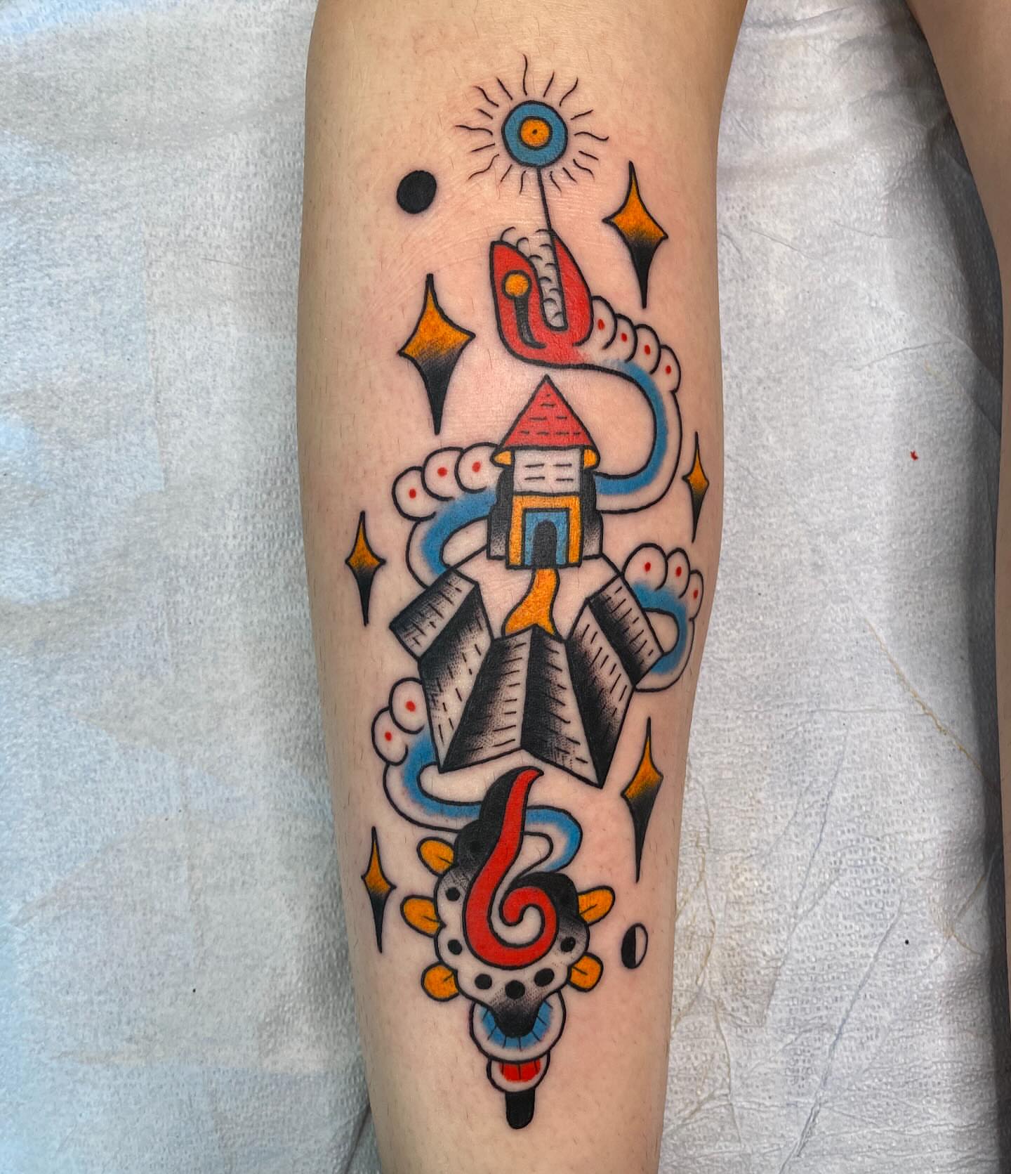 Tattoo by @seektheroots — american_traditional