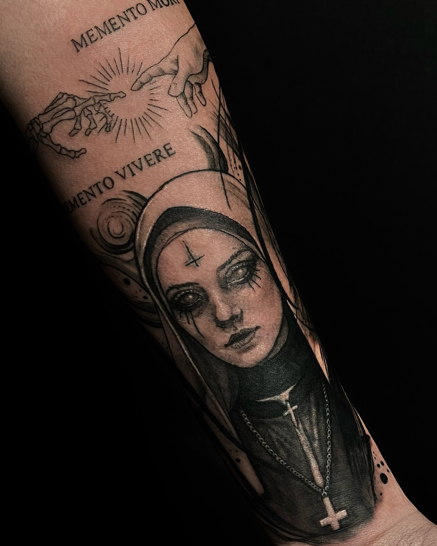 Tattoo by @noaharasmus — black_and_grey, realism