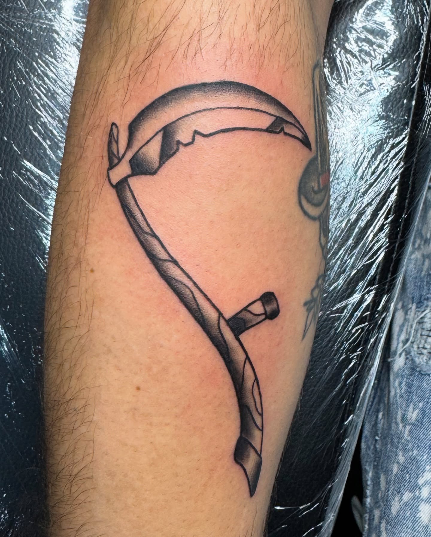 Tattoo by @tatsbycurtii — black_and_grey