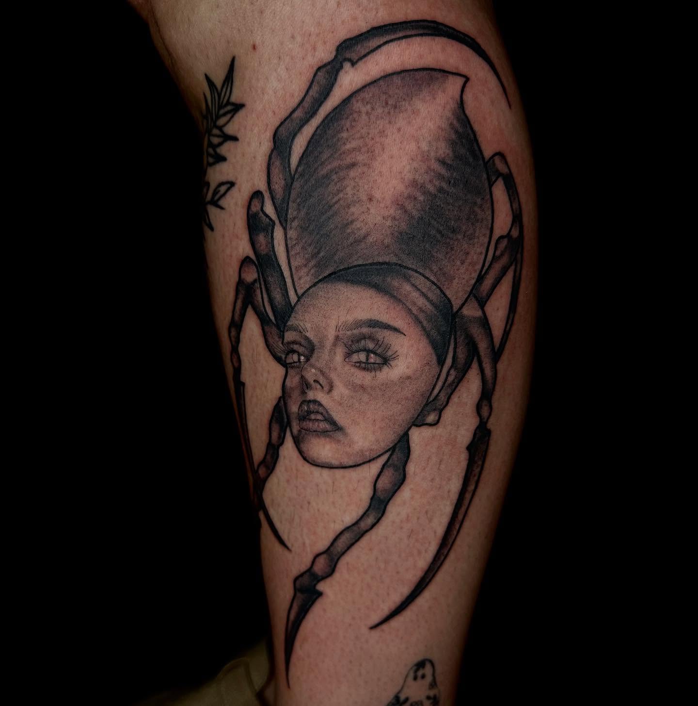 Tattoo by @forbidden_skin_designs — realism, dark_realism
