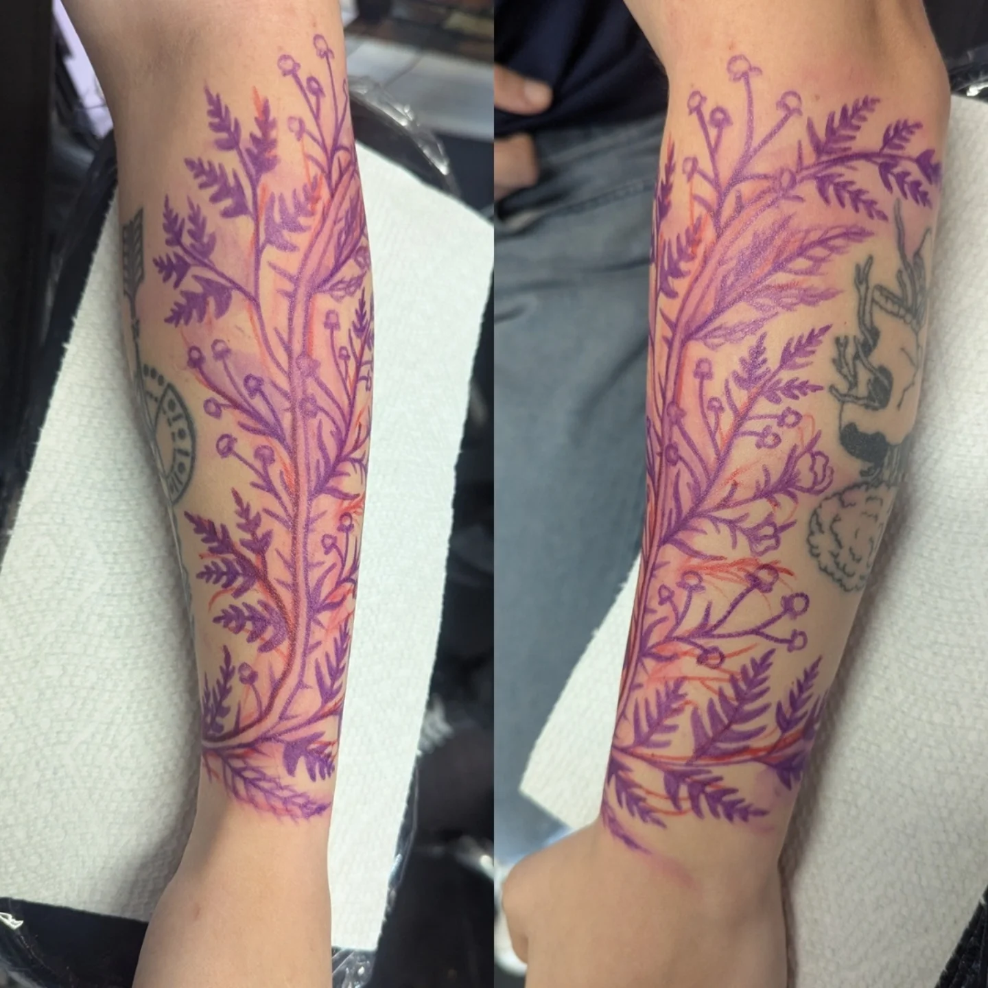 Tattoo by @siv.tattoos — watercolor