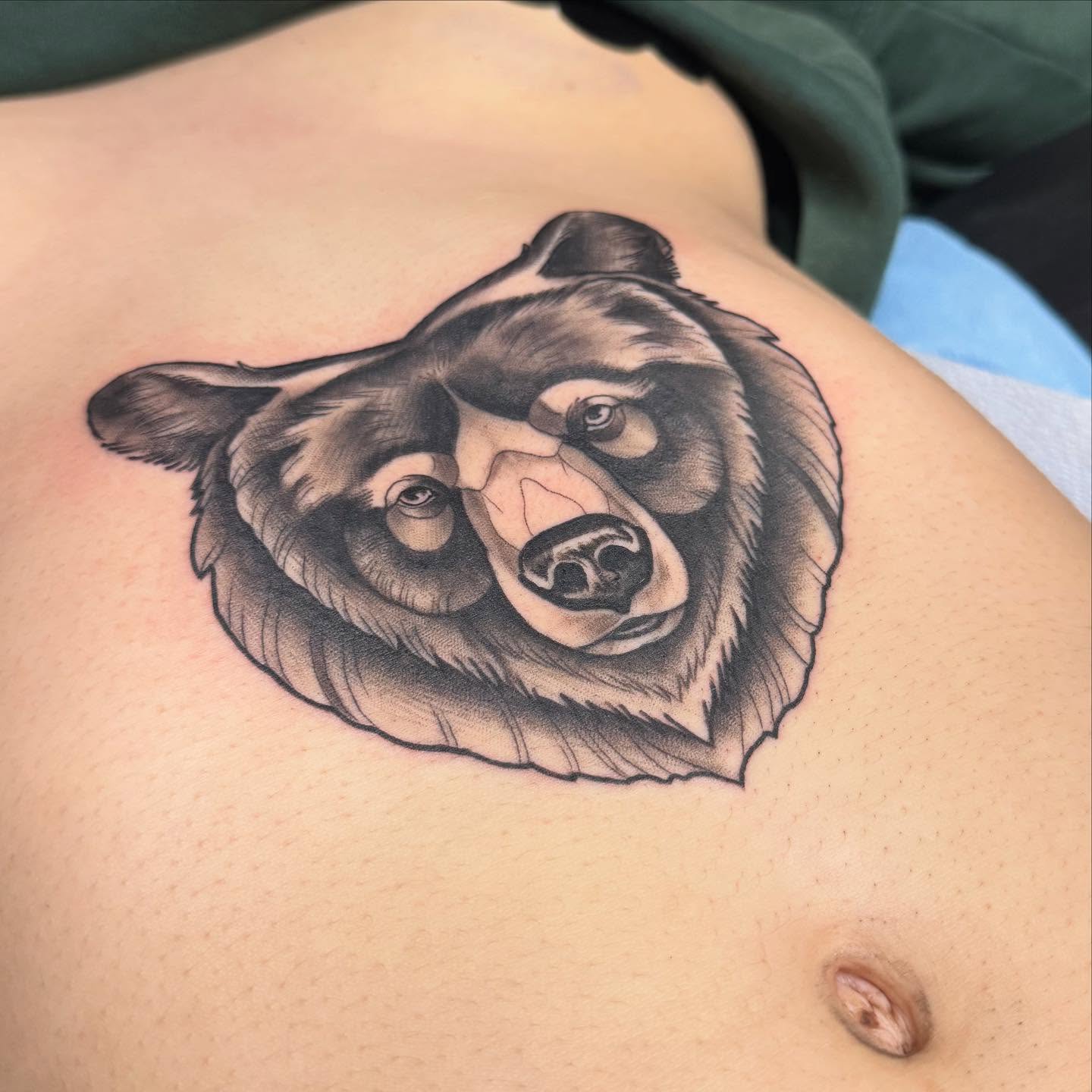 Tattoo by @chanimurat — black_and_grey