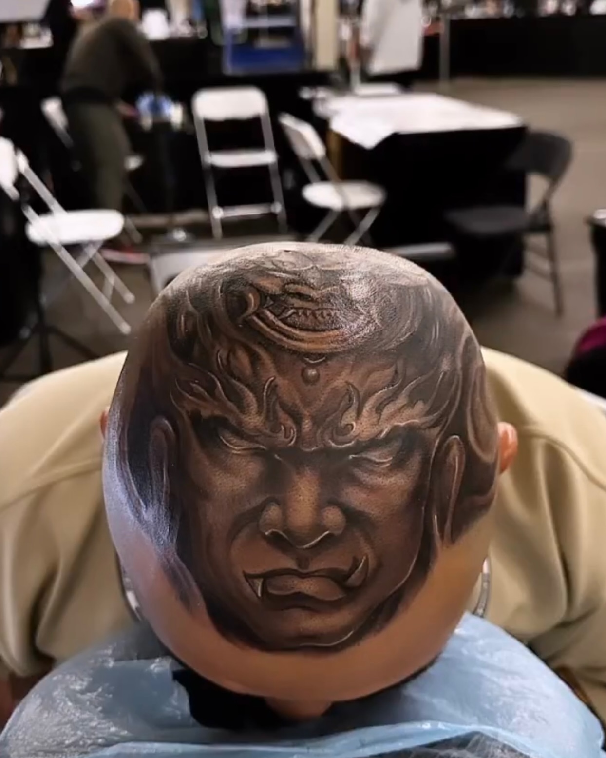 Tattoo by @kiddo_tats — realism, dark_realism