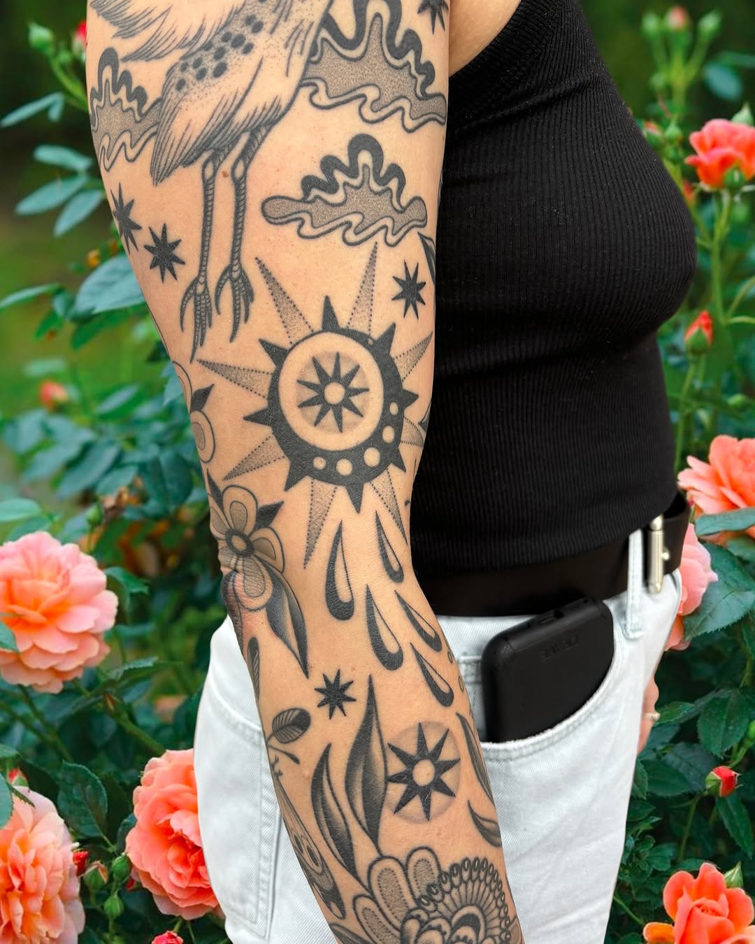 Tattoo by @bacontattoos — black_and_grey, illustrative