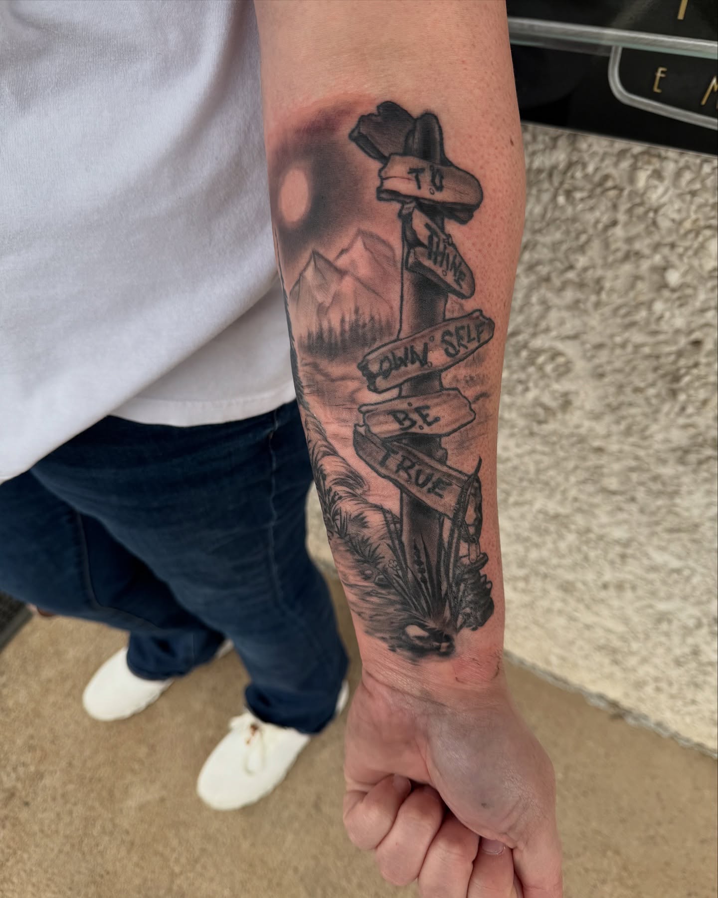 Tattoo by @jakekirkdoesthemtattoos — black_and_grey