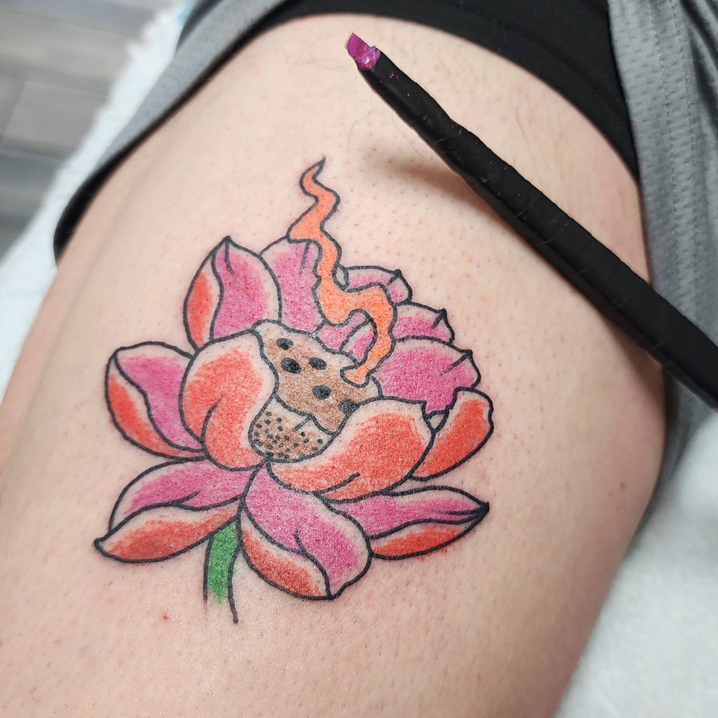 Tattoo by @eddiesteffan — dotwork