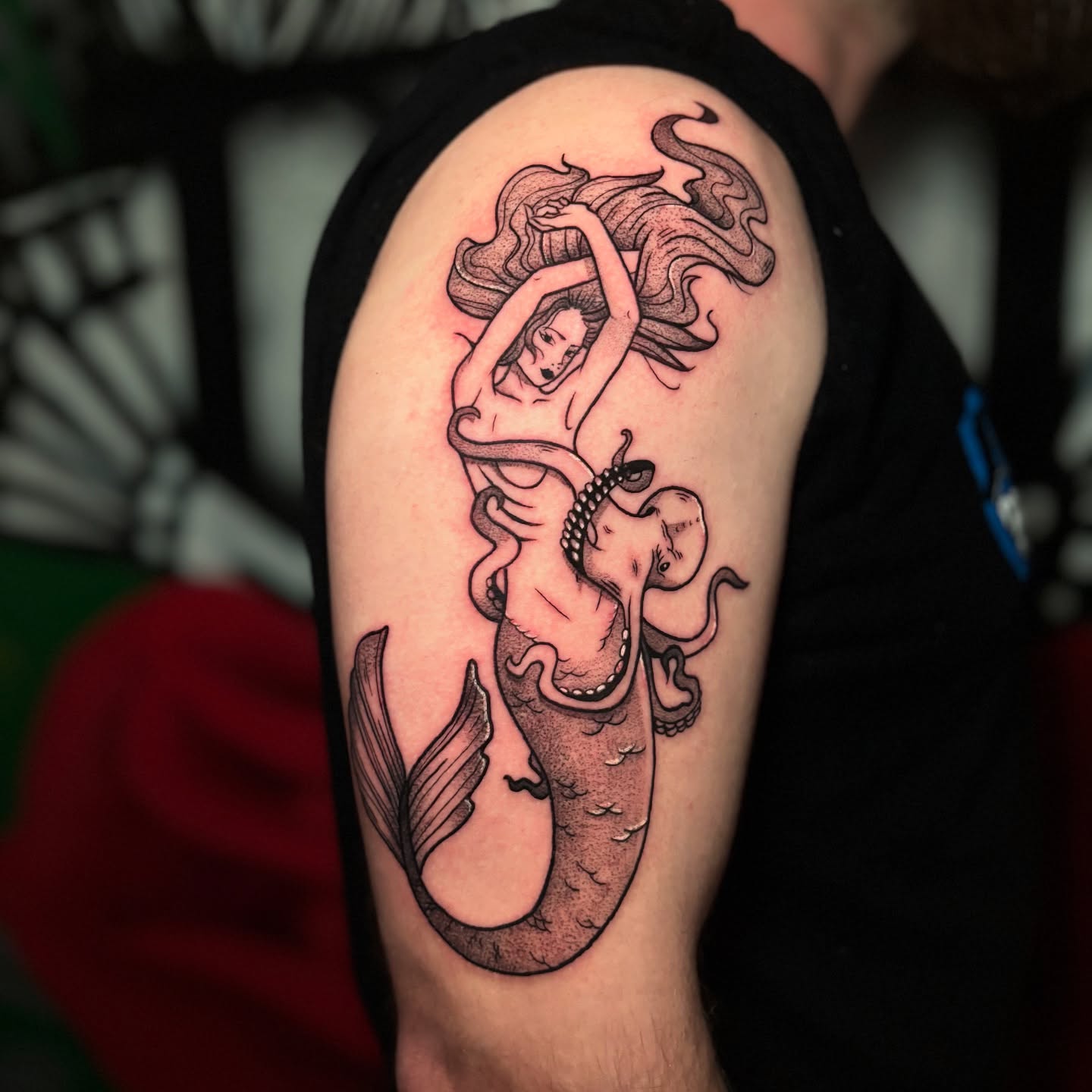 Tattoo by @5am.x.tattoos β black_and_grey