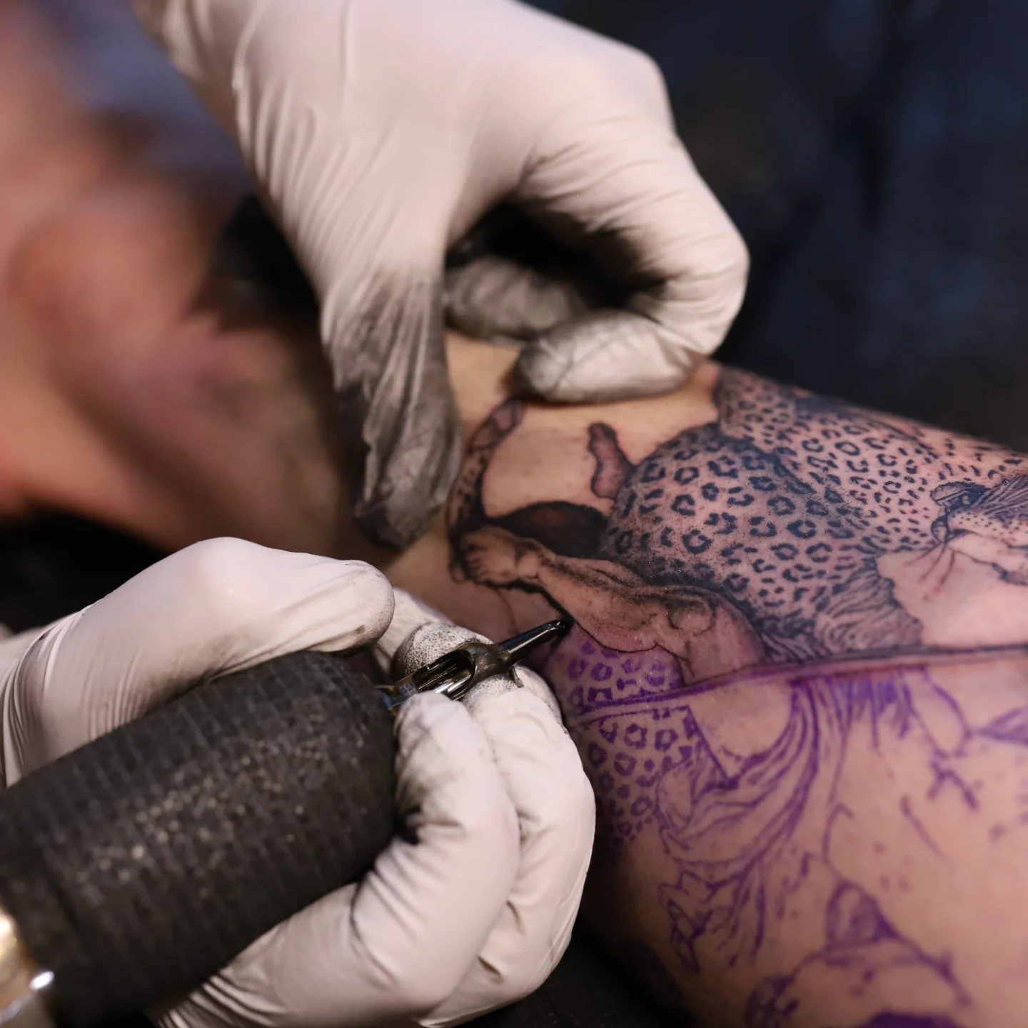 Tattoo by @fairytale_tattoos — dotwork