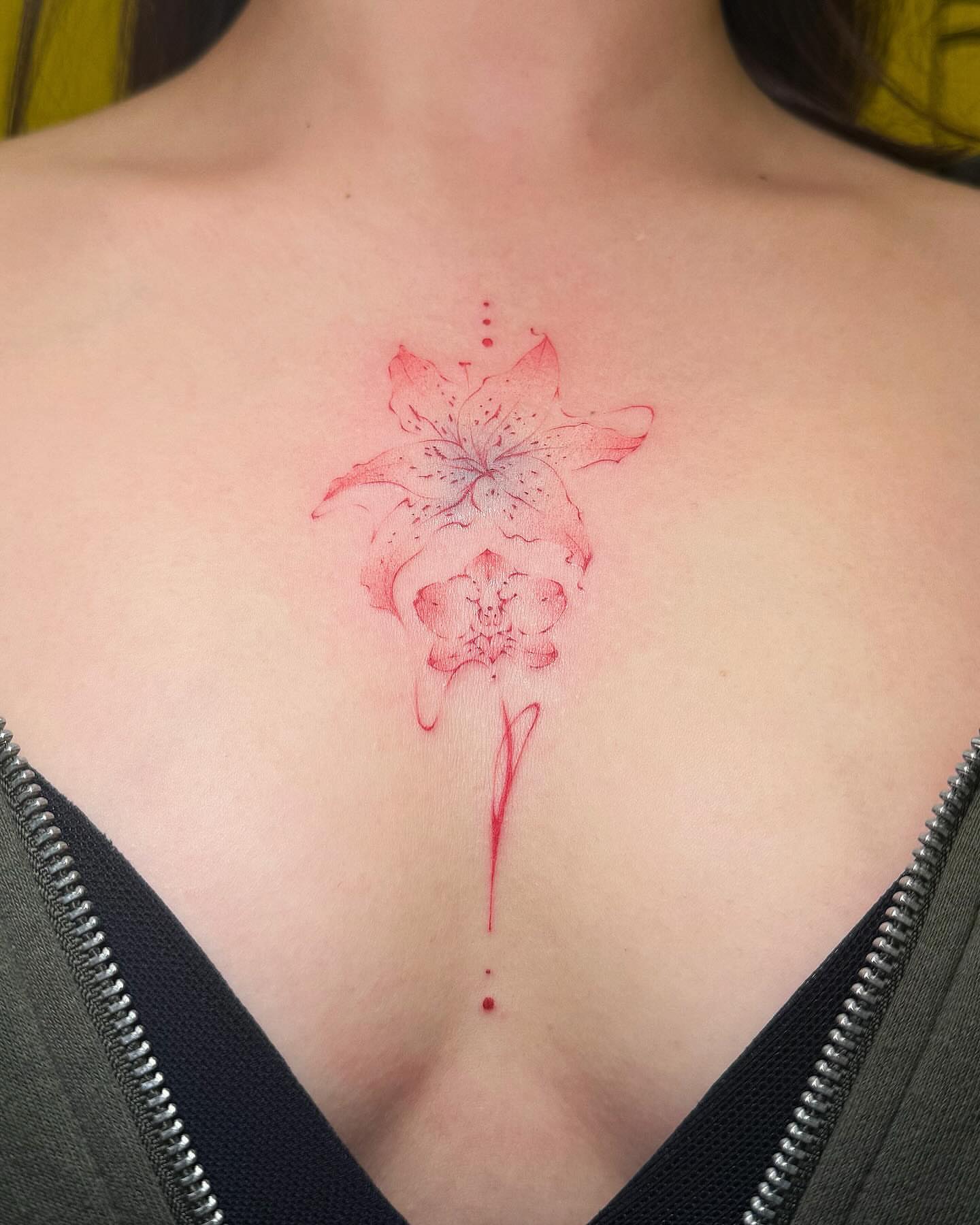 Tattoo by @ta2_echo โ dotwork