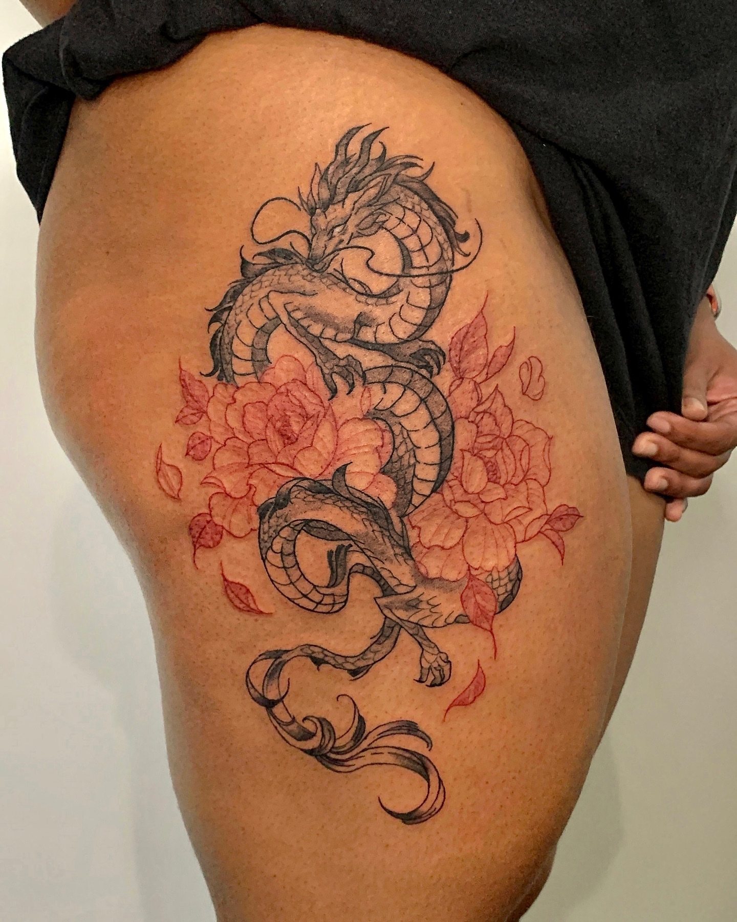 Tattoo by @inkw.han — japanese_irezumi, black_and_grey