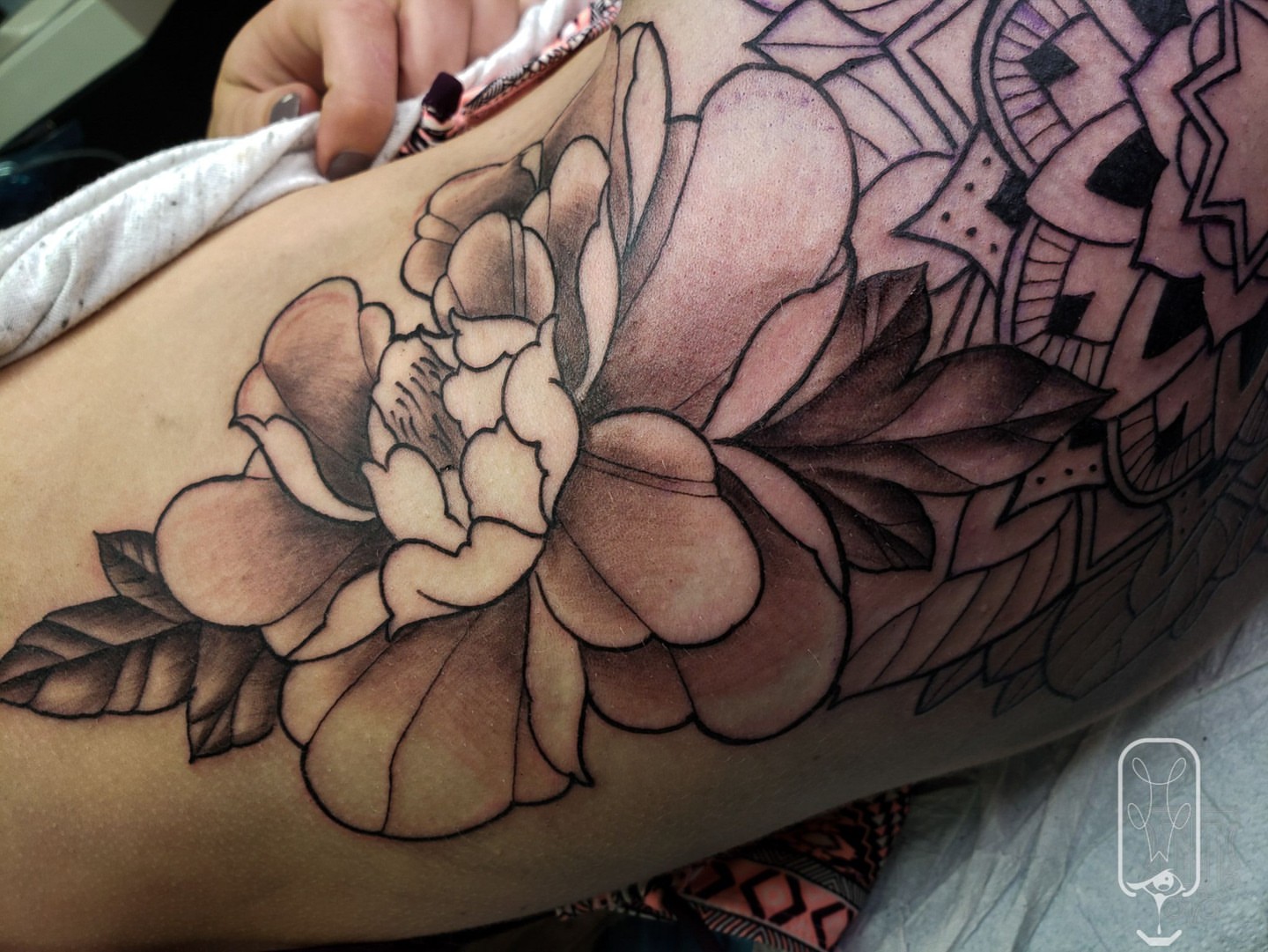 Tattoo by @unorthodox_tattoo — black_and_grey