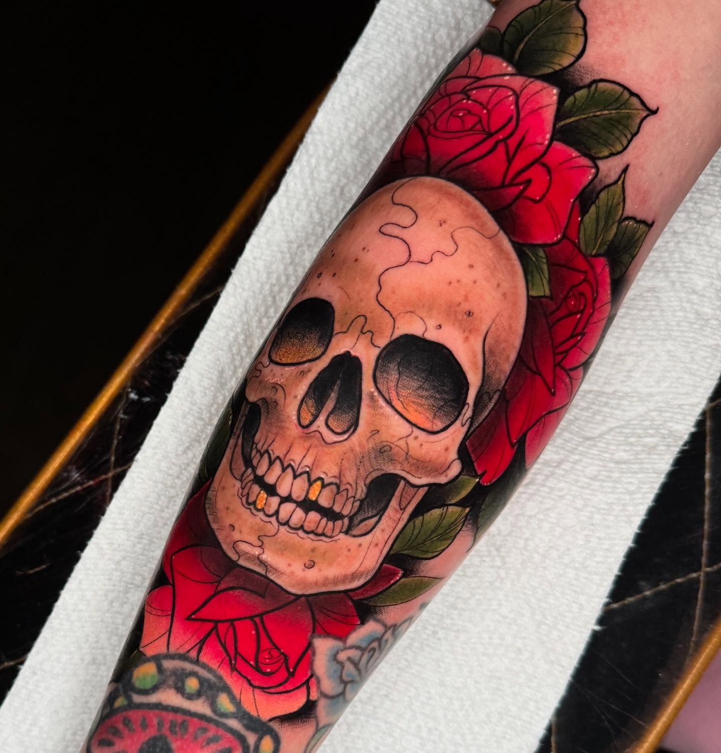 Tattoo by @silkytattoos — american_traditional, realism