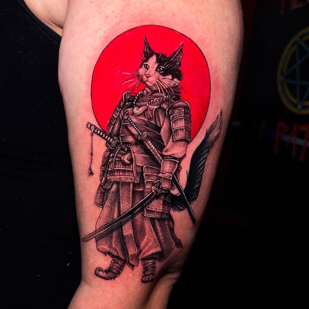 Tattoo by @morgue_ink โ realism, black_and_grey