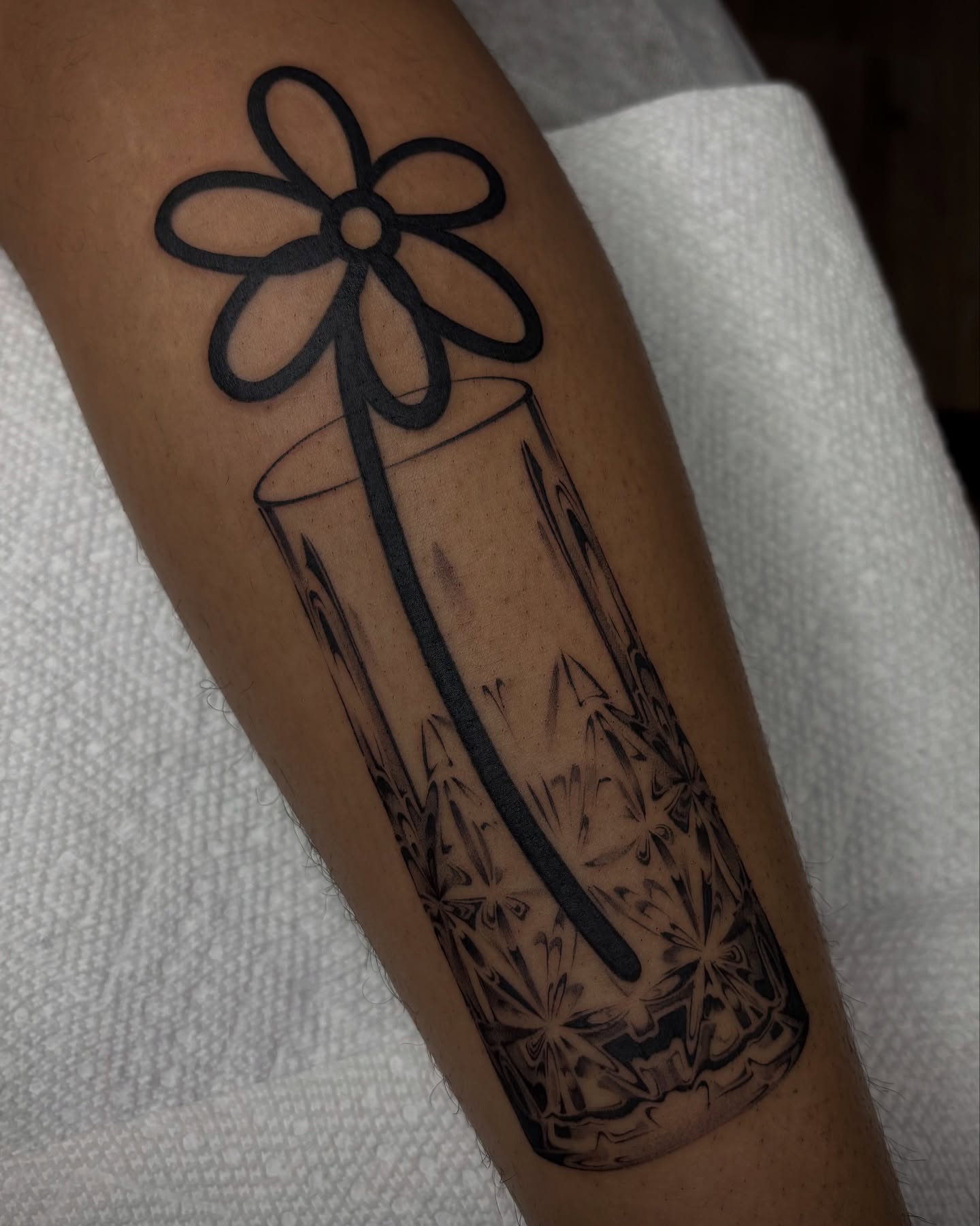 Tattoo by @tattoosbymeach — black_and_grey