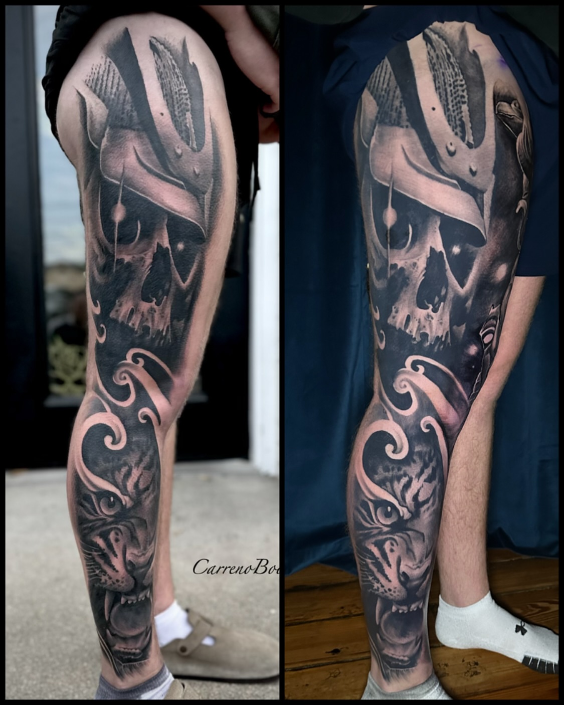 Tattoo by @petecarreno — black_and_grey, realism