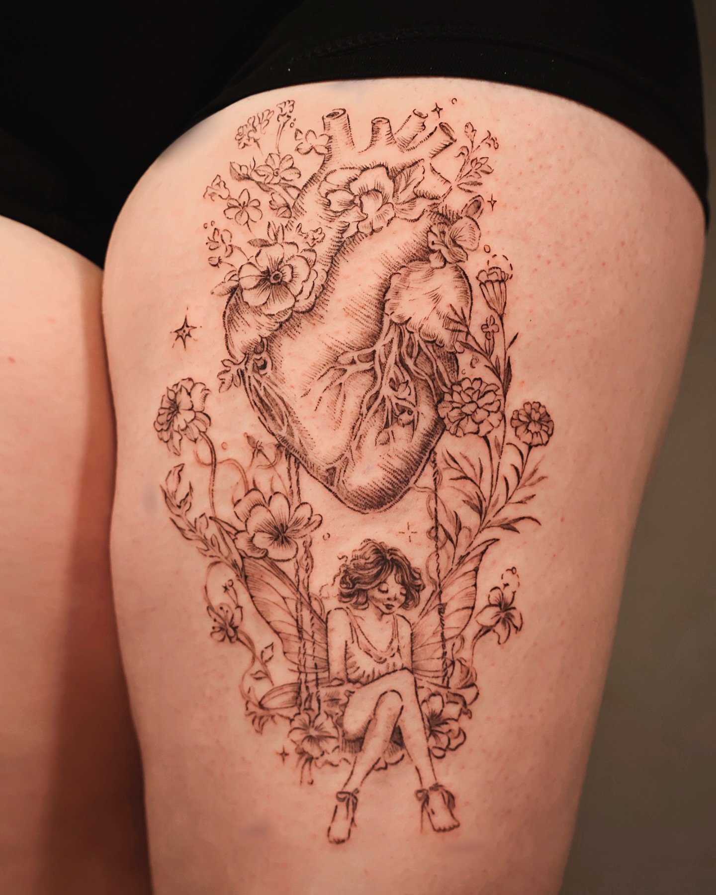 Tattoo by @qsltattoo — black_and_grey, realism