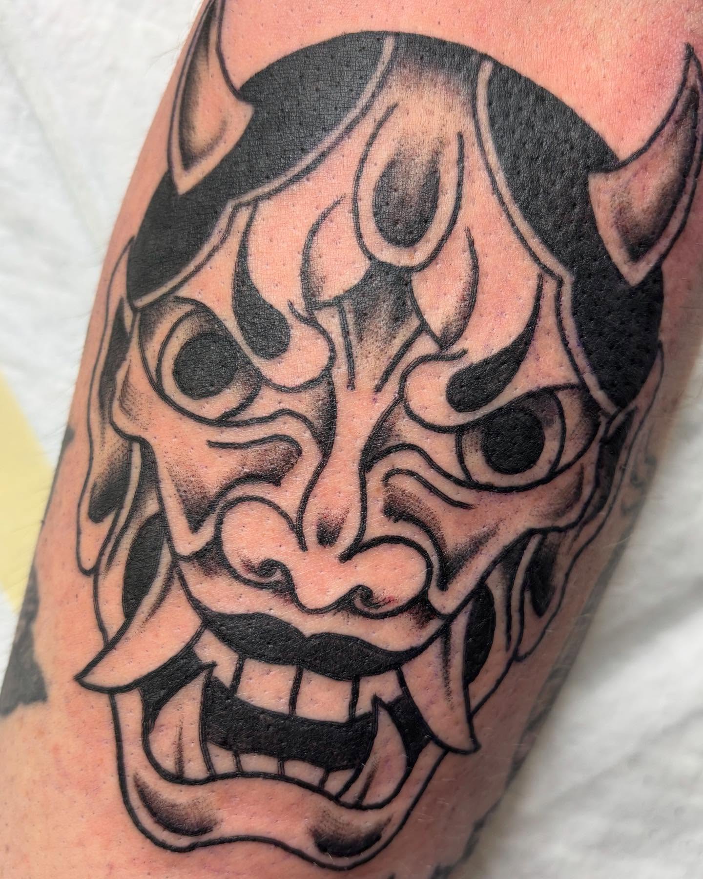 Tattoo by @kolton_tattoos — black_and_grey