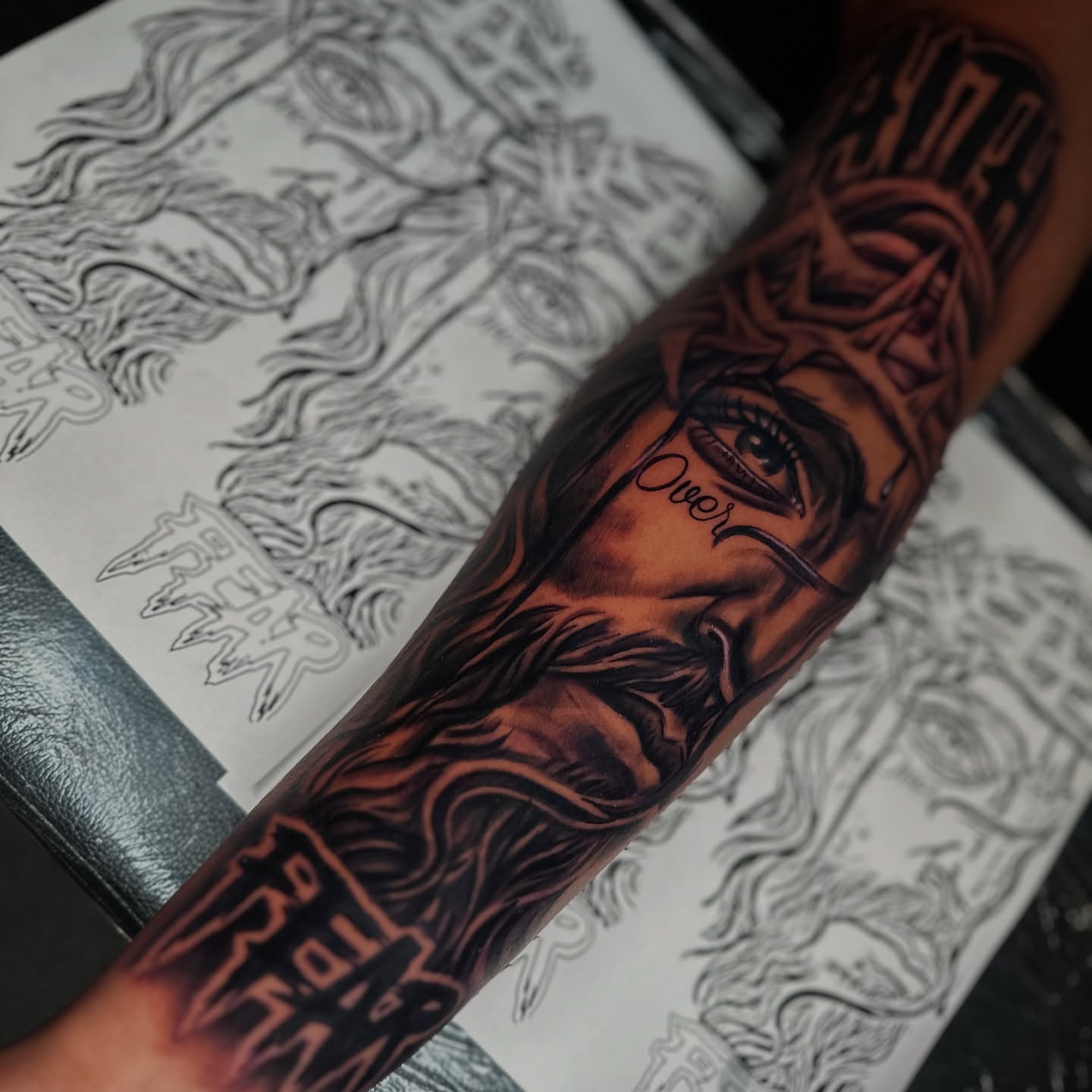Tattoo by @idrinkink_ — dark_realism