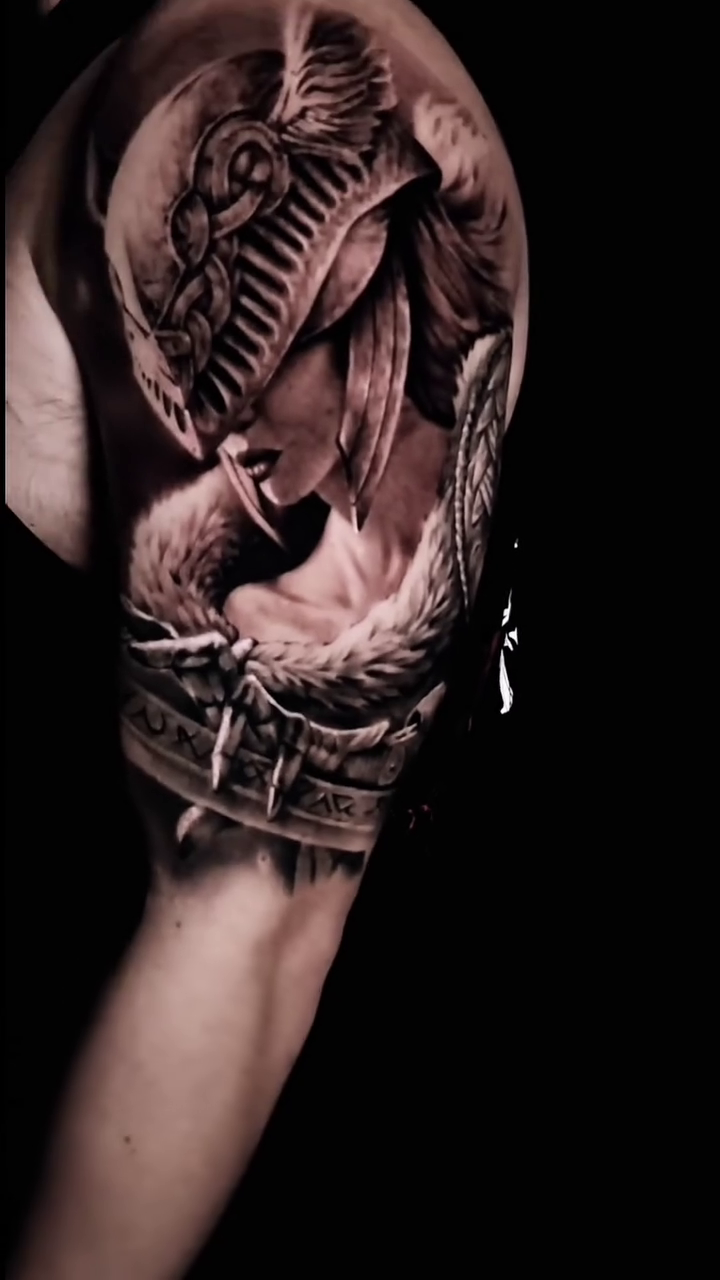 Tattoo by @david_rhapsody — realism, black_and_grey