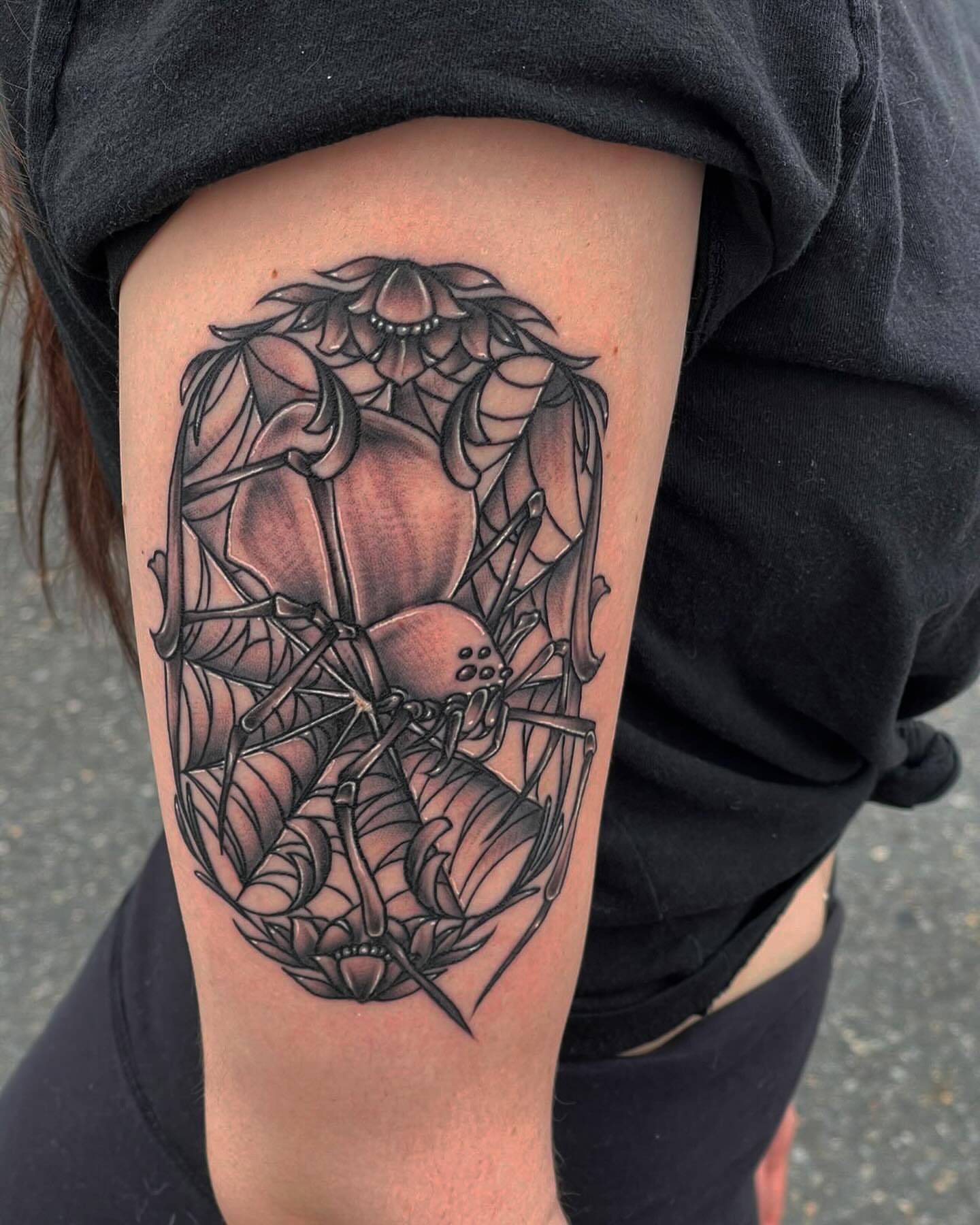 Tattoo by @goldenboysink — black_and_grey