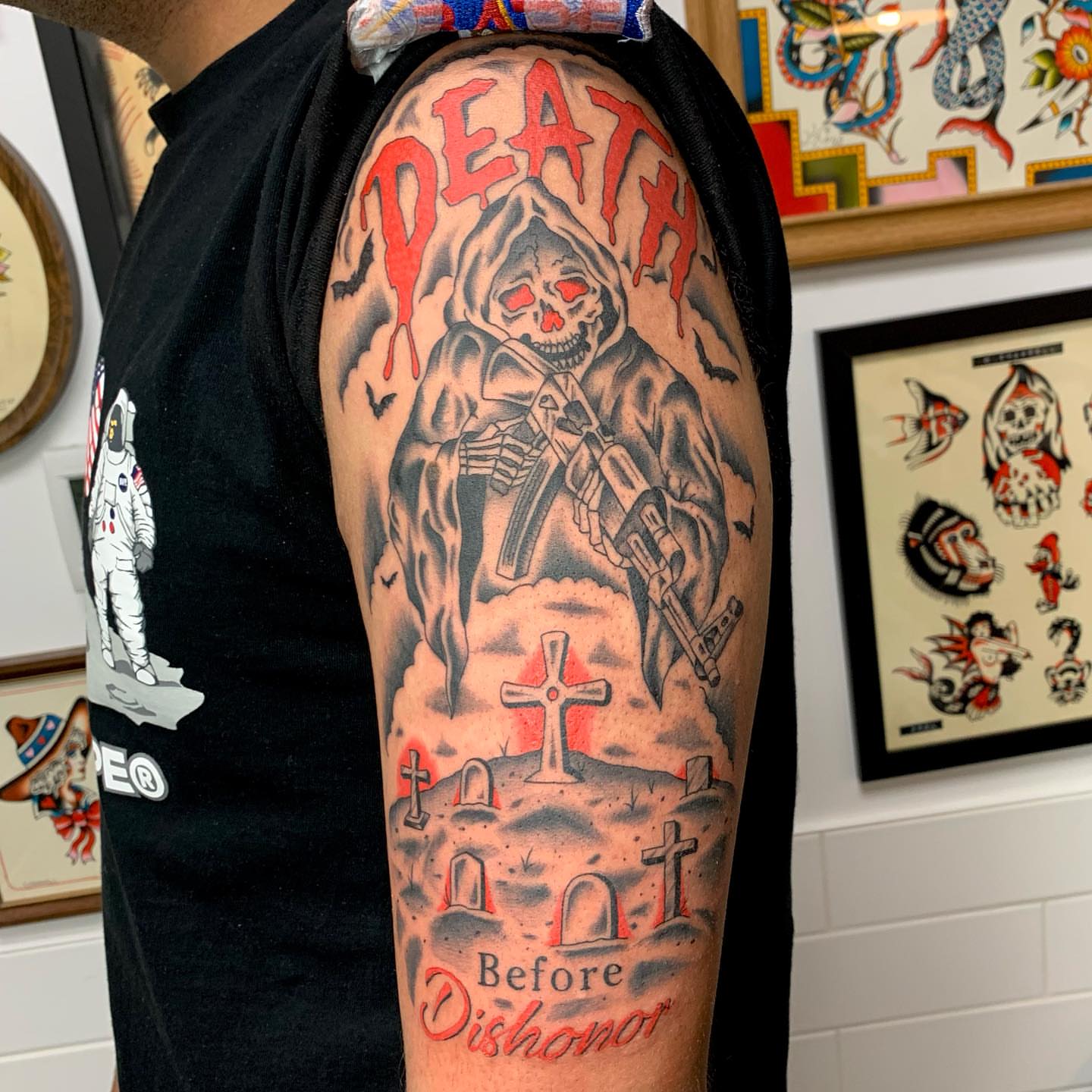 Tattoo by @kurtischappell — american_traditional