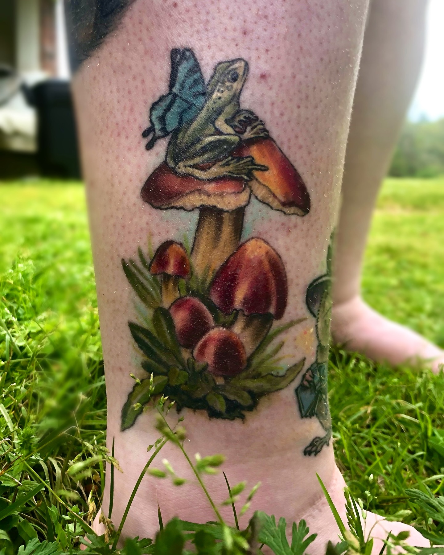 Tattoo by @courtneyann_arts — realism, dotwork