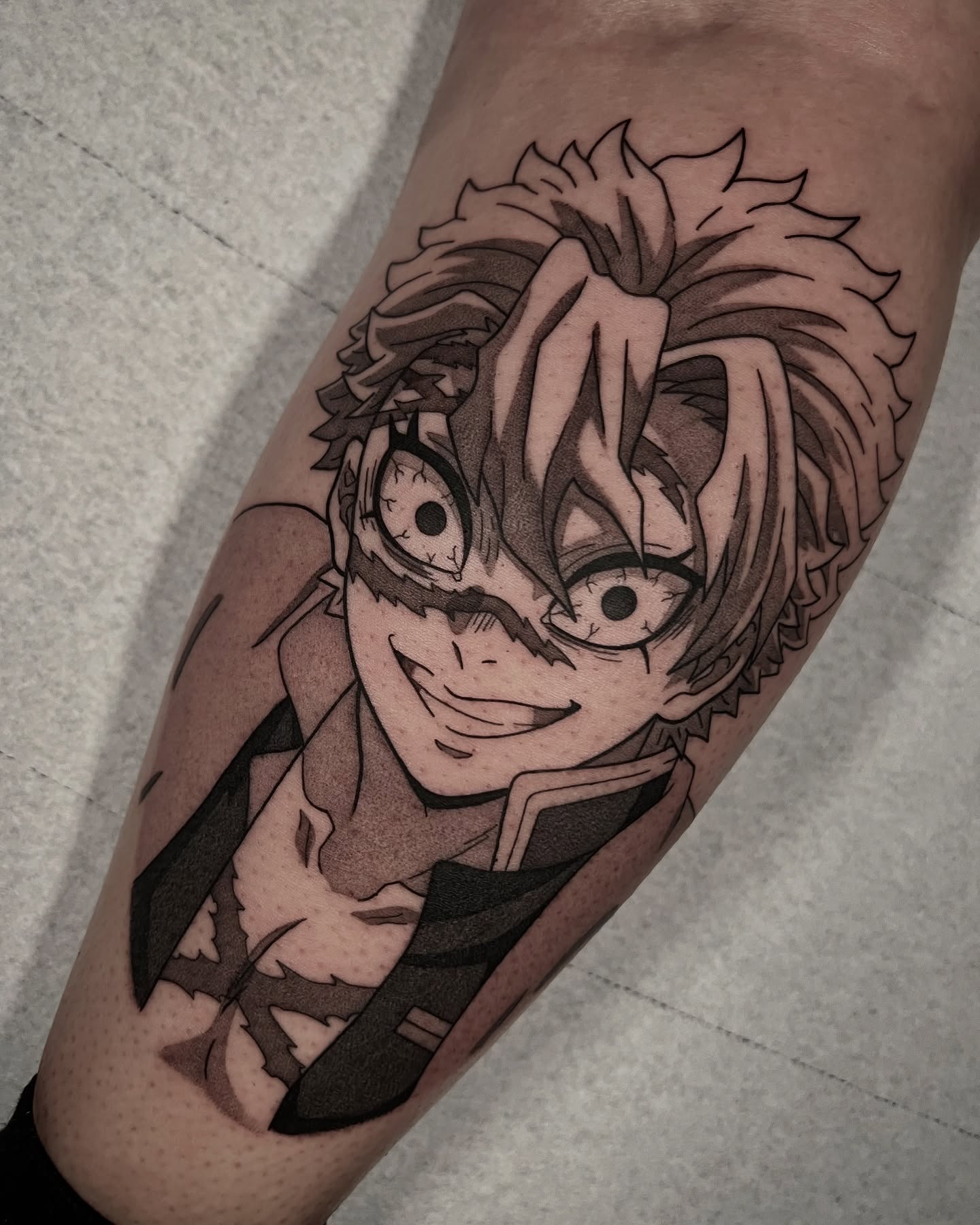Tattoo by @bingtattoos — anime