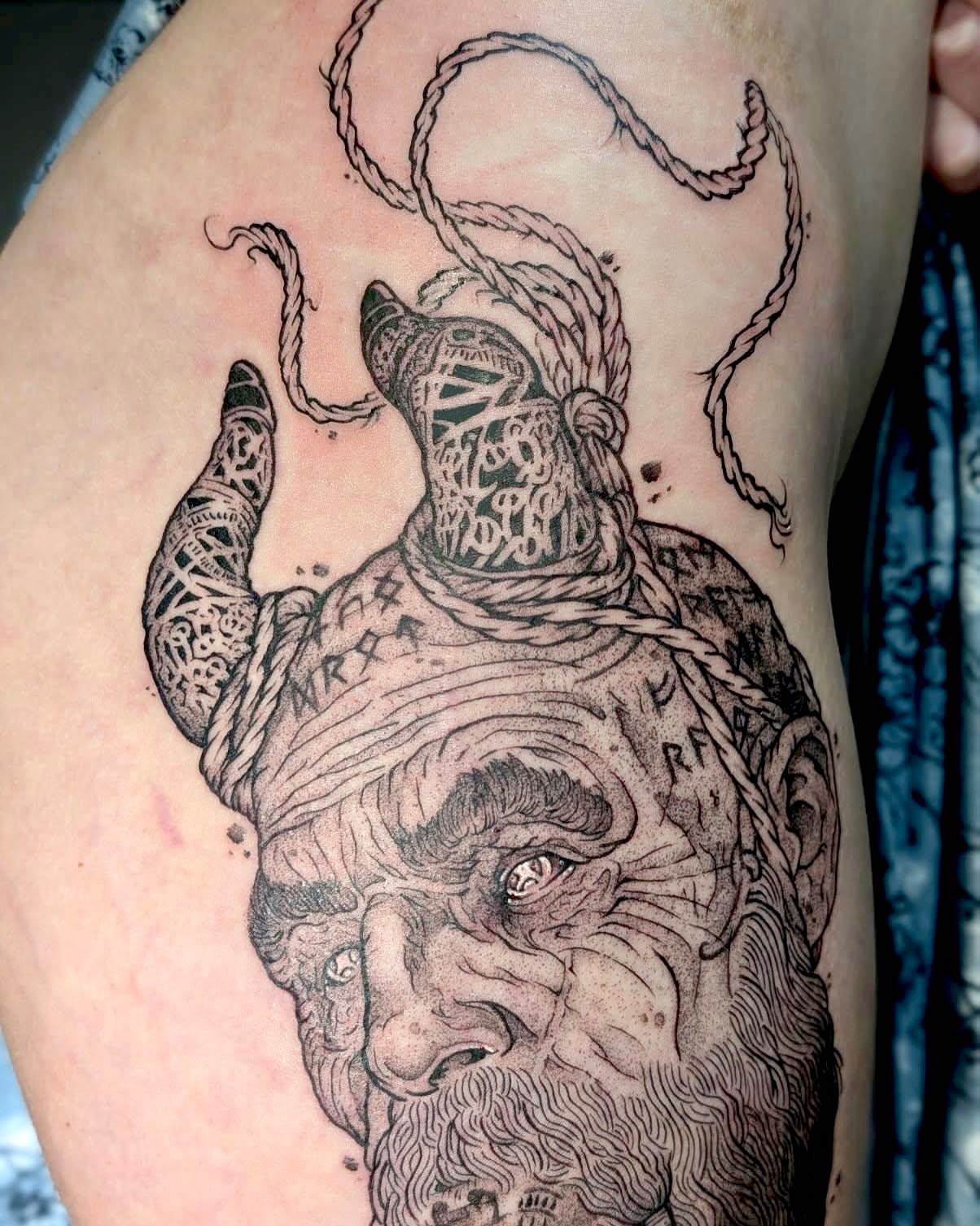 Tattoo by @cierahightattoos β black_and_grey, realism