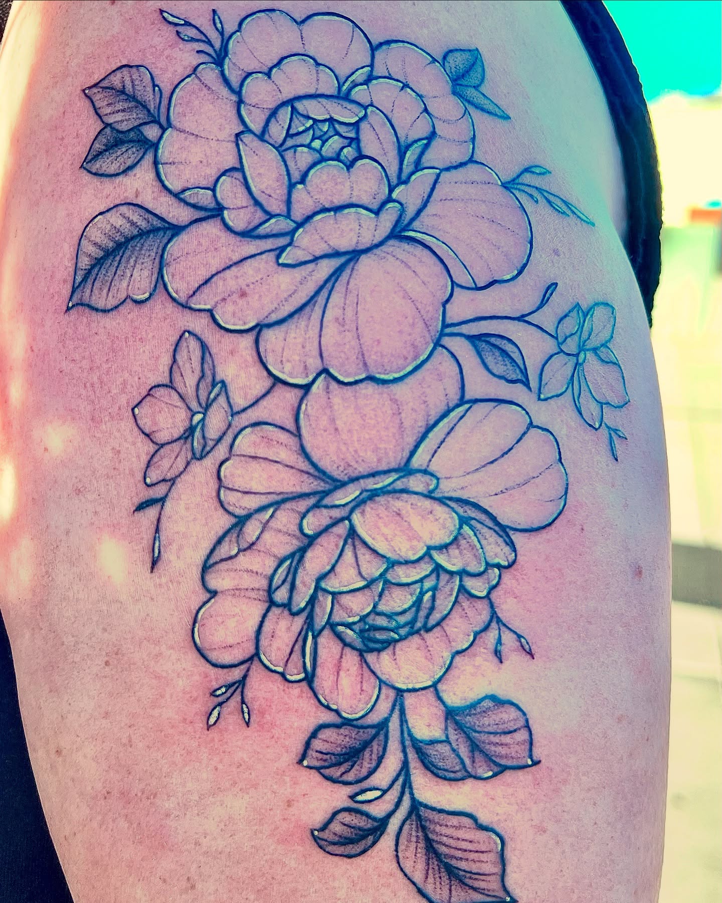 Tattoo by @kittymarietattoos โ black_and_grey