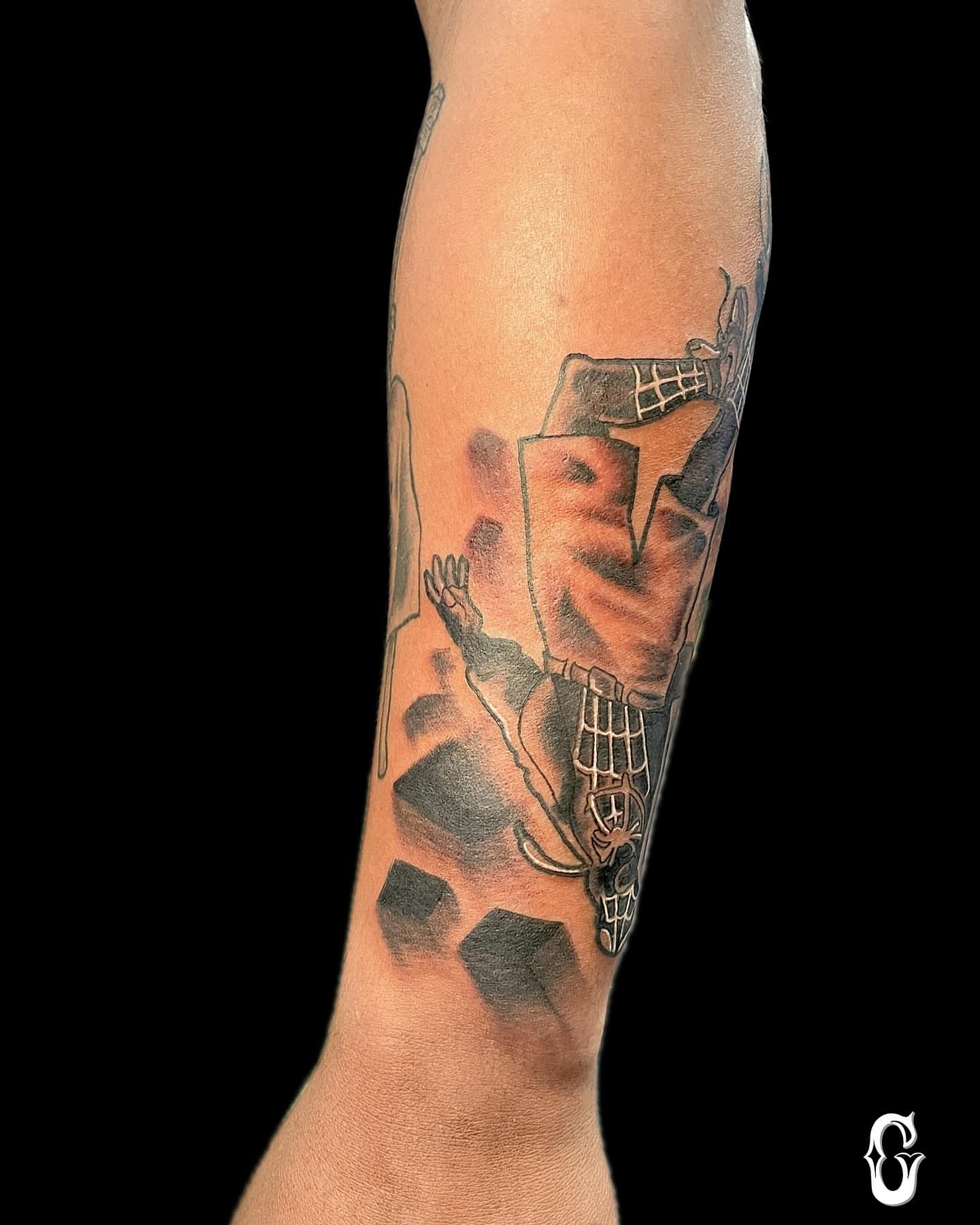 Tattoo by @kevtattedme β realism, dotwork