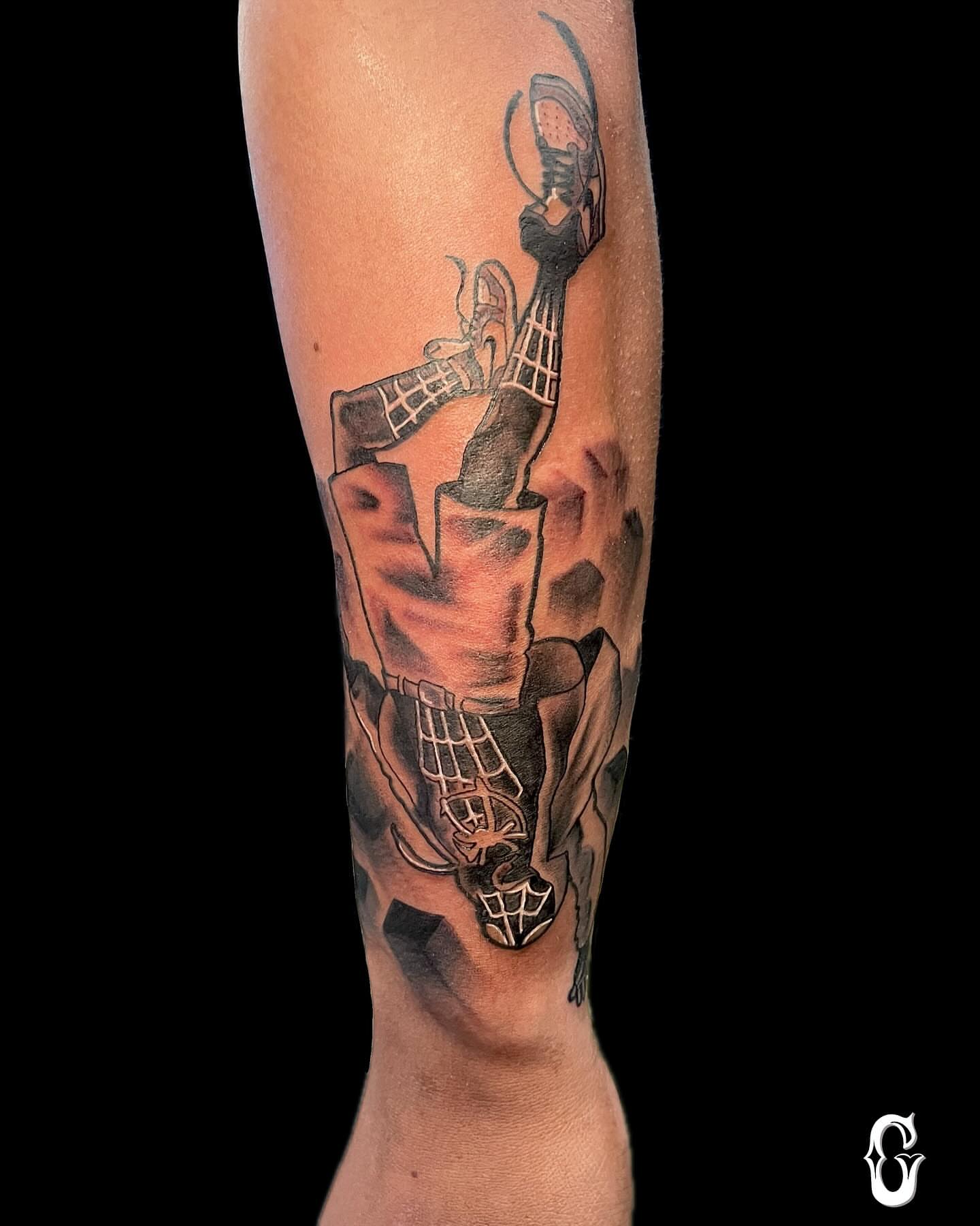 Tattoo by @kevtattedme β black_and_grey