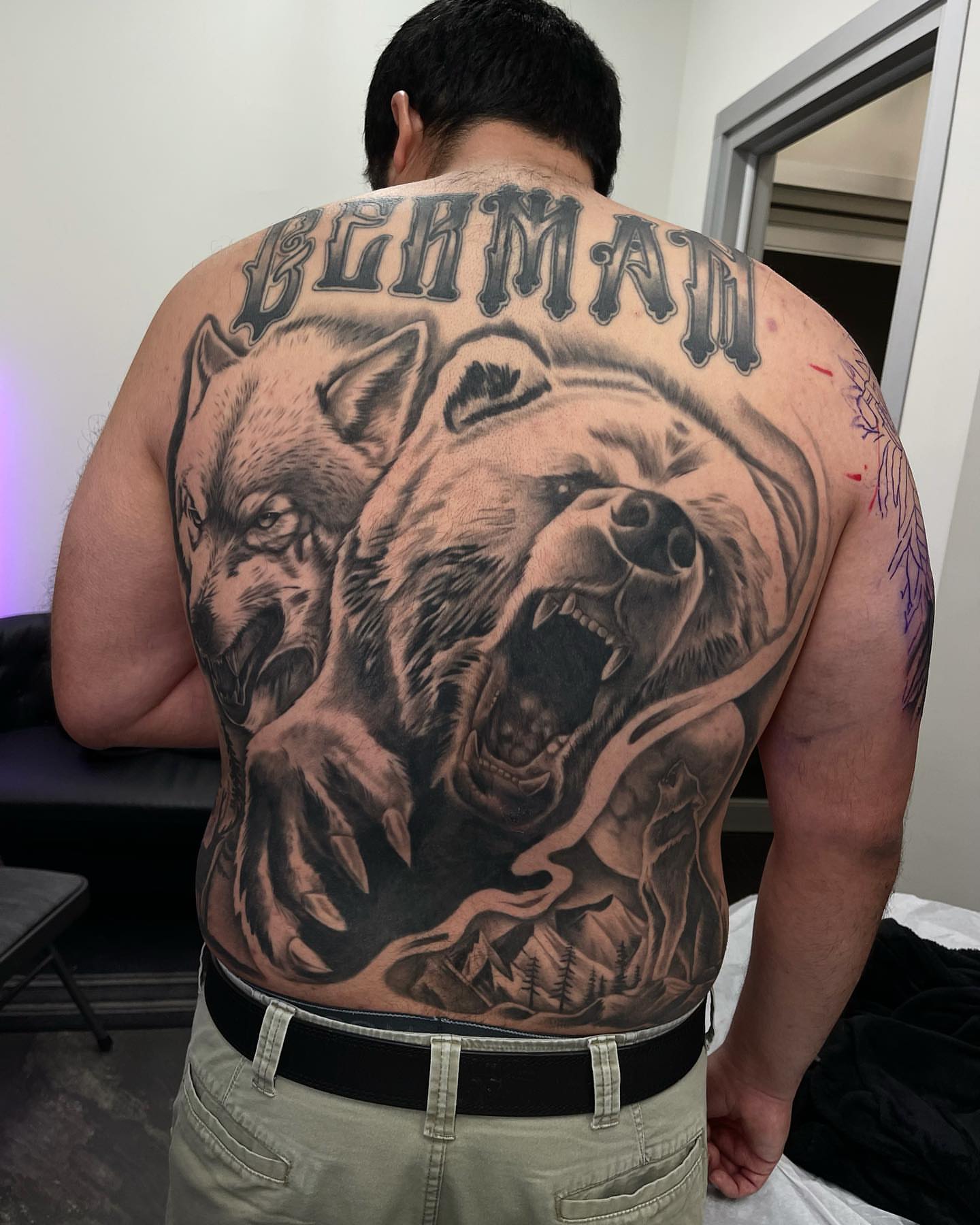 Tattoo by @artofshadow โ realism, black_and_grey