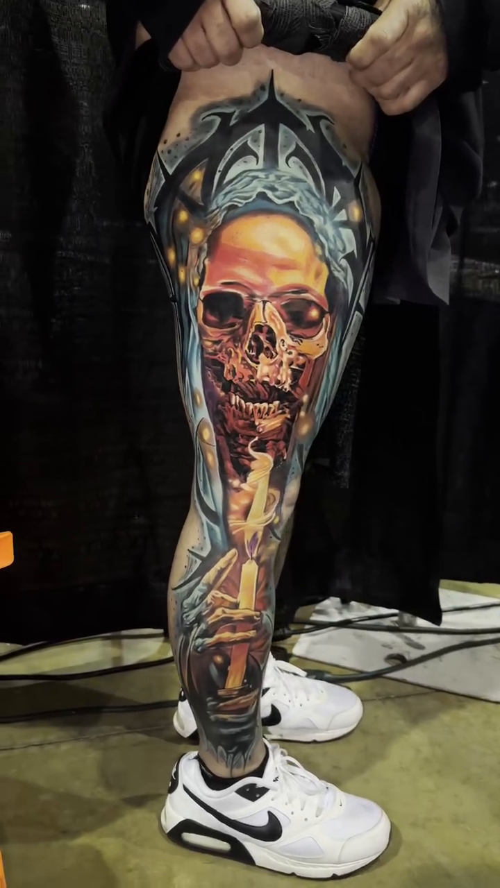Tattoo by @jd_tattooart — realism, dark_realism