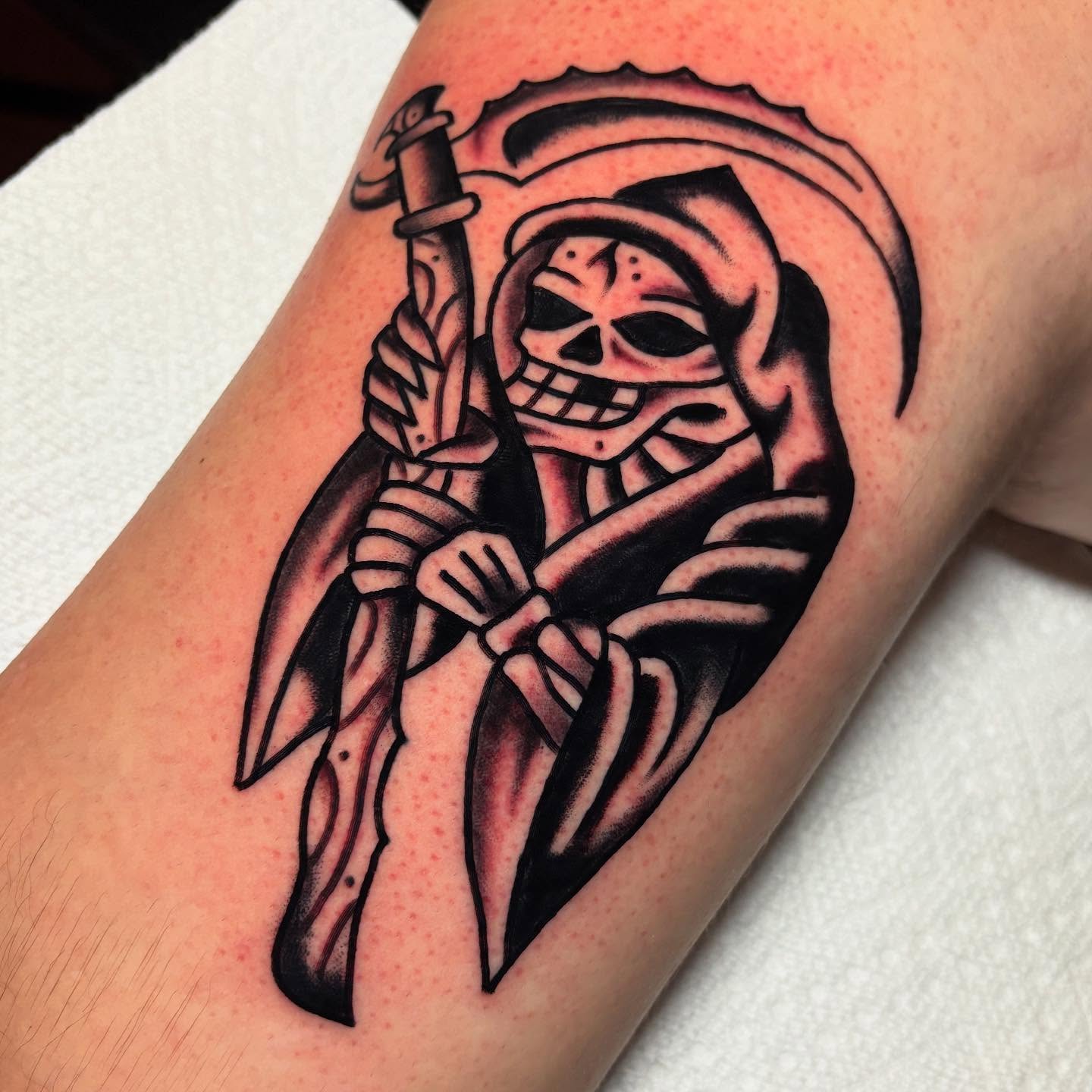 Tattoo by @brentallentattoos — american_traditional