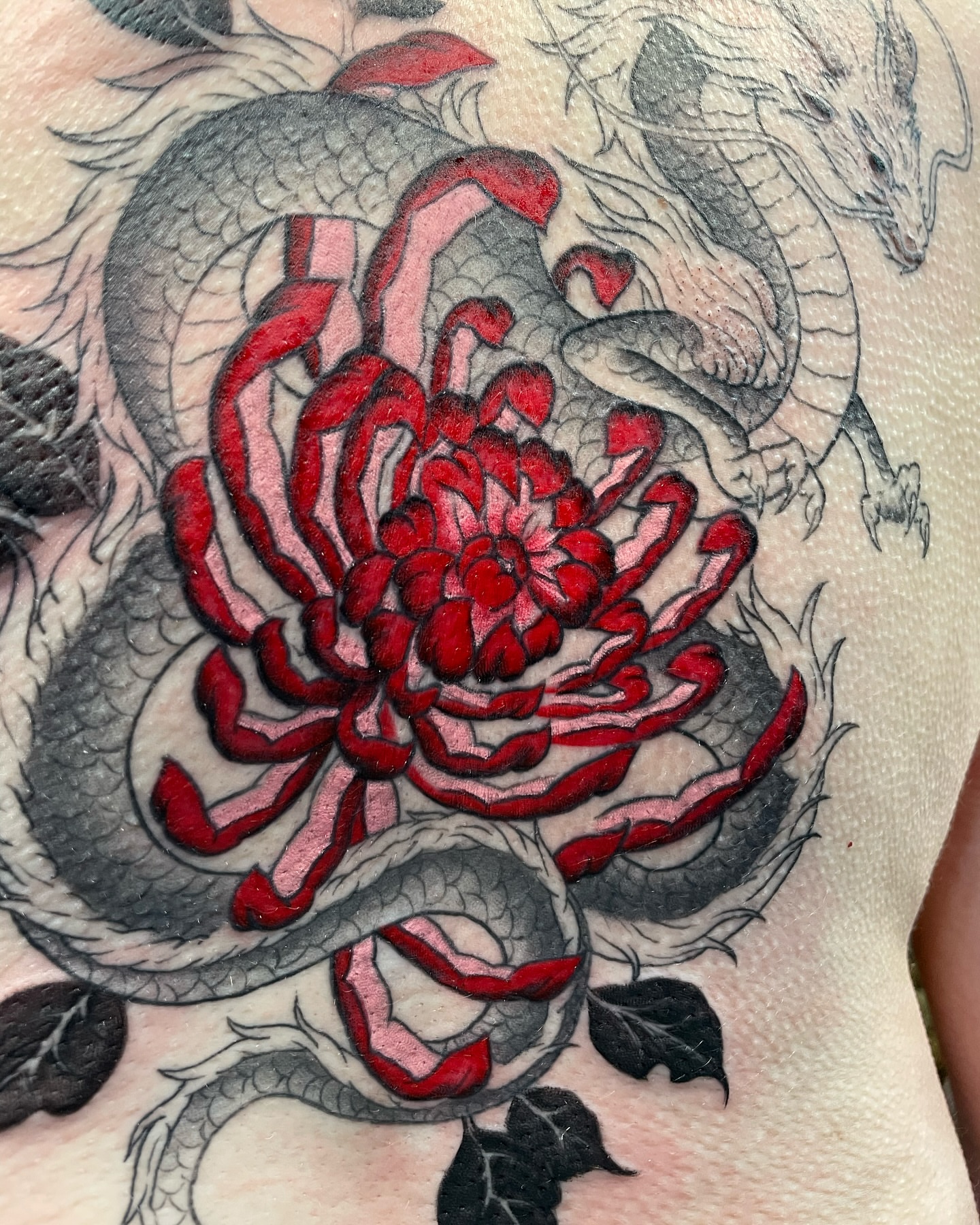 Tattoo by @soppa_tattoo — american_traditional, japanese_irezumi