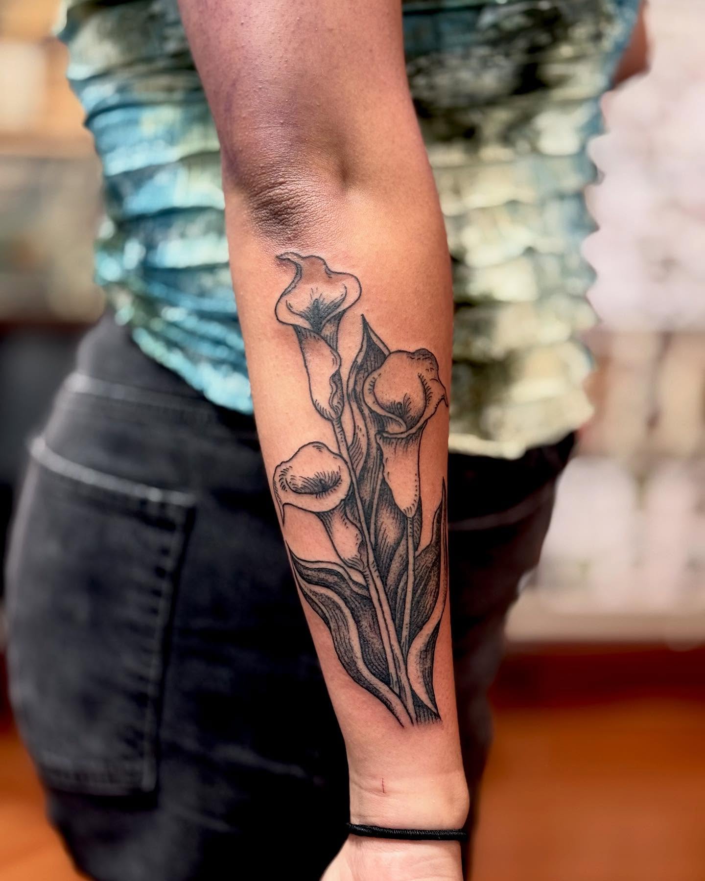 Tattoo by @nickrodintattoo — black_and_grey