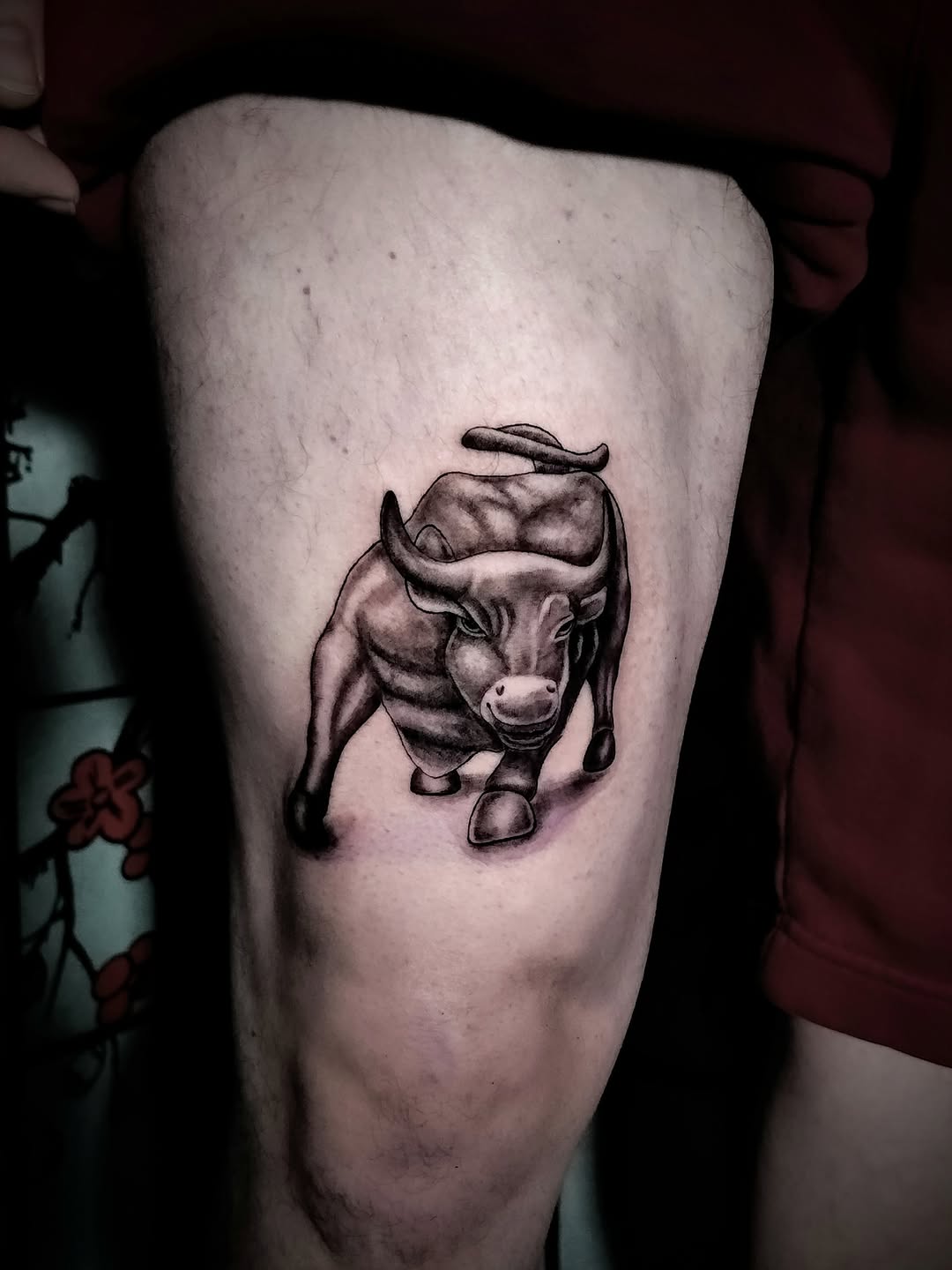 Tattoo by @creepybeazily — realism, black_and_grey
