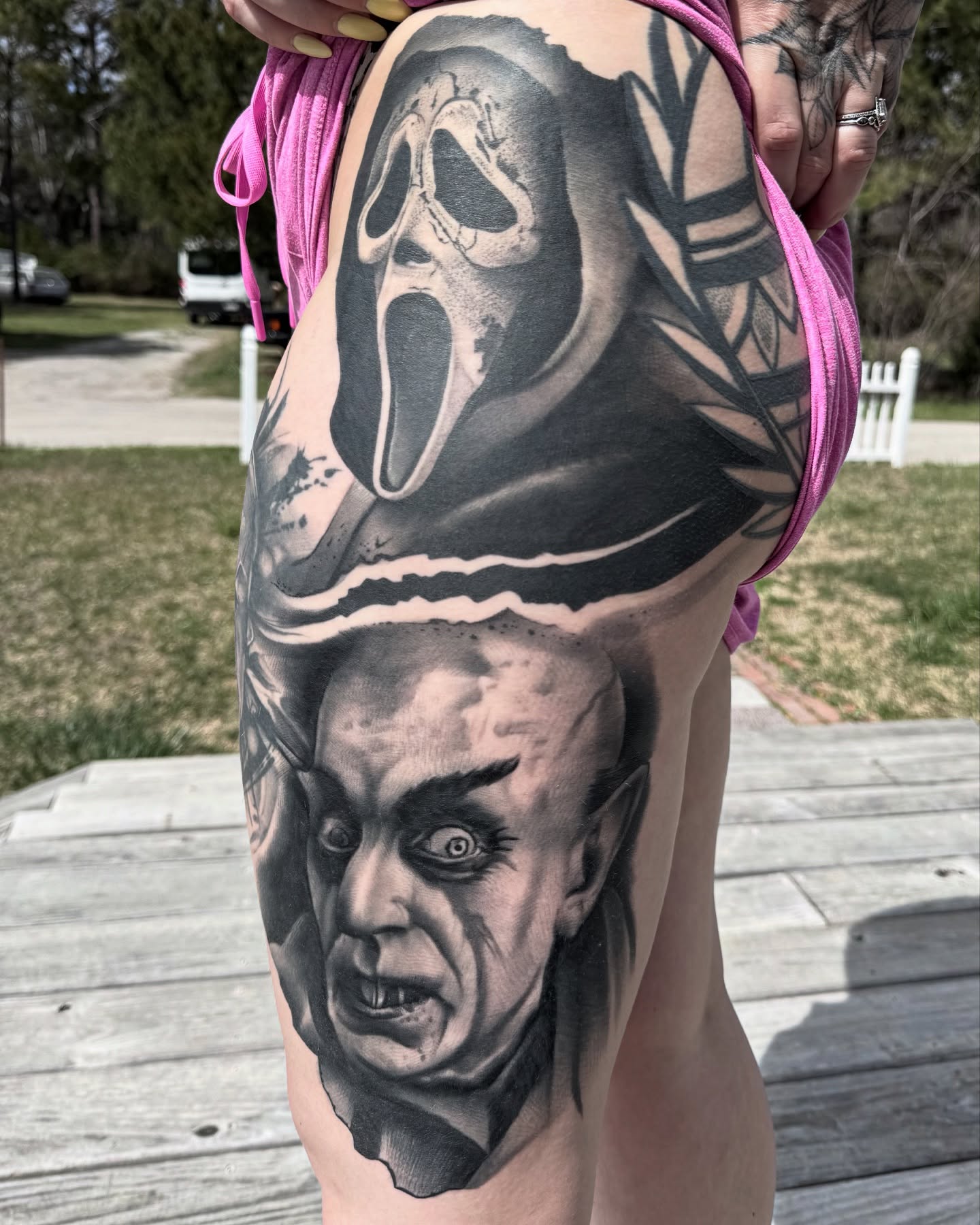 Tattoo by @finelineperception — realism, black_and_grey